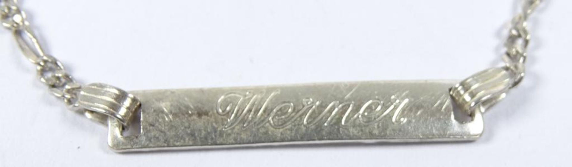 Armband,Silber -925- "Werner",L-19cm, 2,6gr. - Bild 2 aus 3
