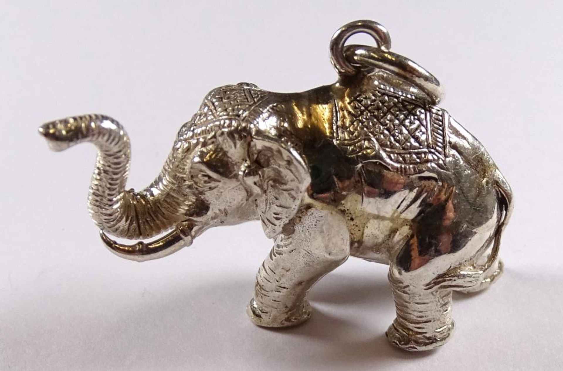 Elefant Anhänger,Silber, 18gr.,H-26x41m