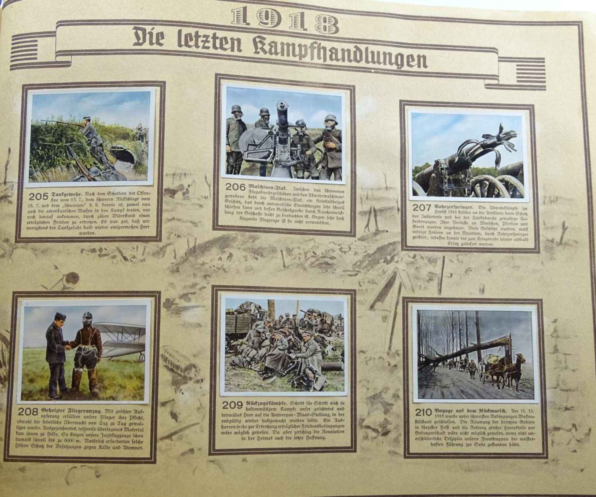 Sammelalbum "Der Weltkrieg" - Bild 7 aus 7