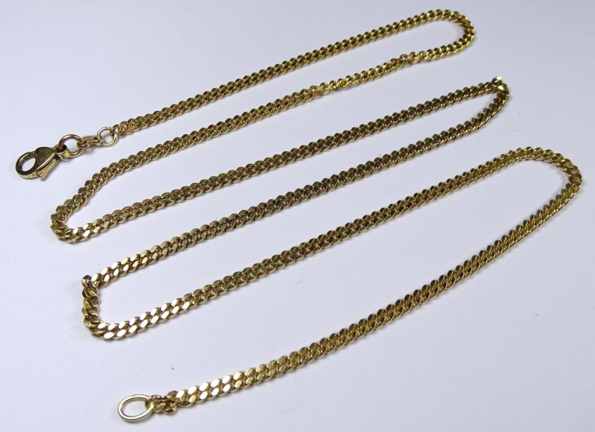 Halskette, Gold 585/000, mit Karabinerschliesse -333-, L-56cm, 11,30gr.