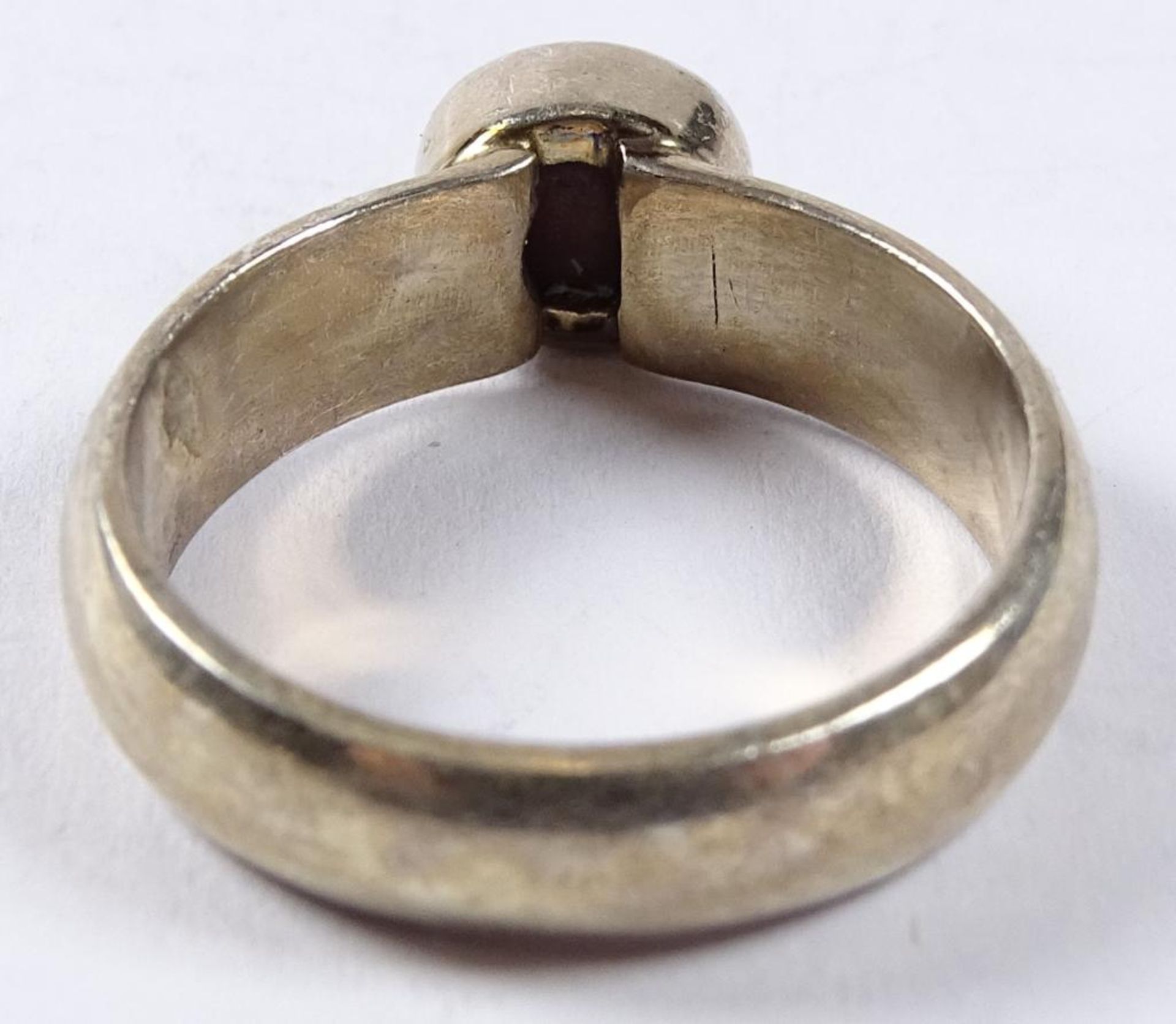 Ring,Silber -925- mit einem Rubin,4,6gr., RG 53 - Bild 3 aus 4