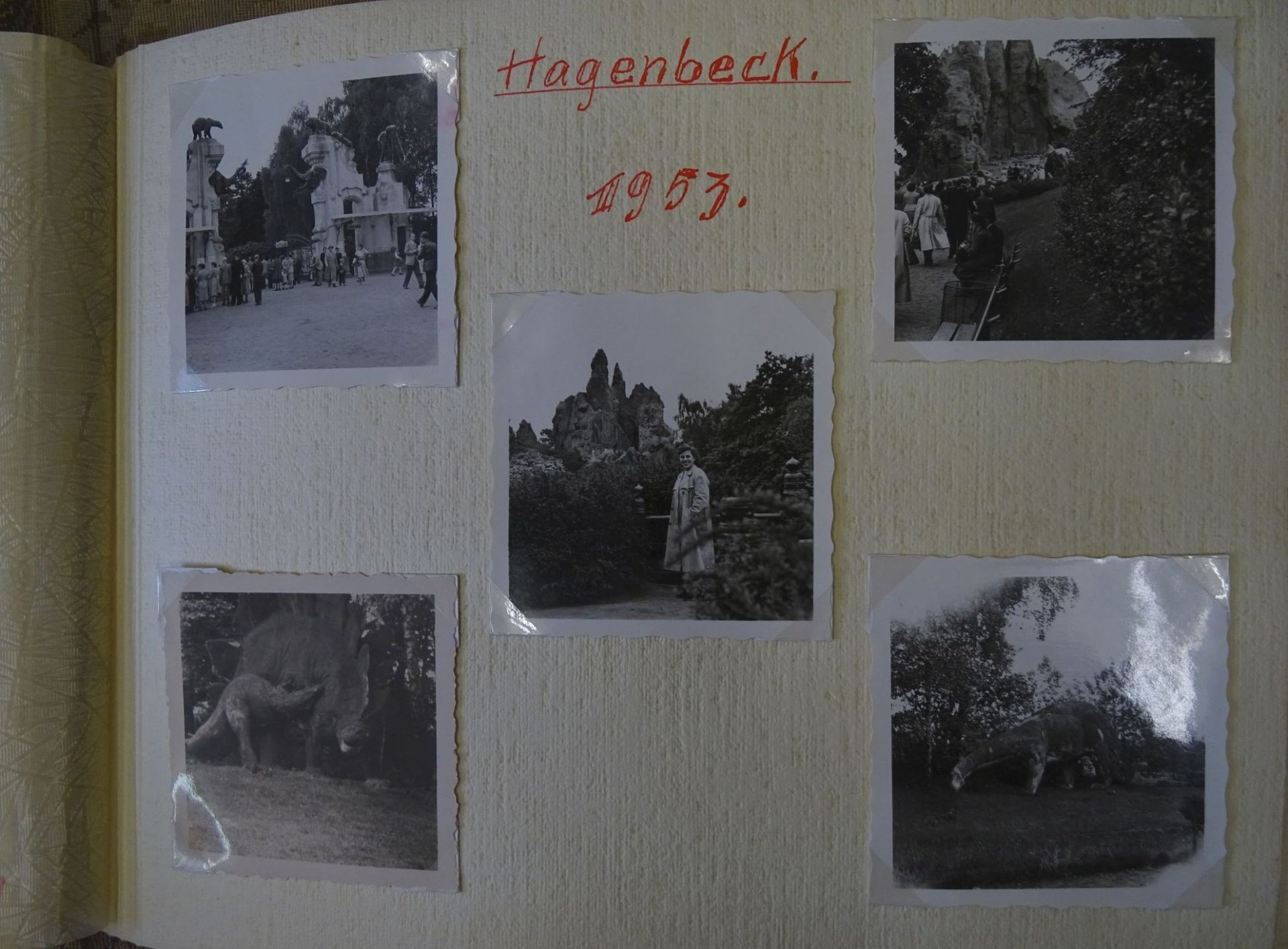 umfangreiches Fotoalbum mit ca. 300 Fotos ab ca. 1952 bis ca. 1970, viele Deutschland-Reisen, - Bild 10 aus 10