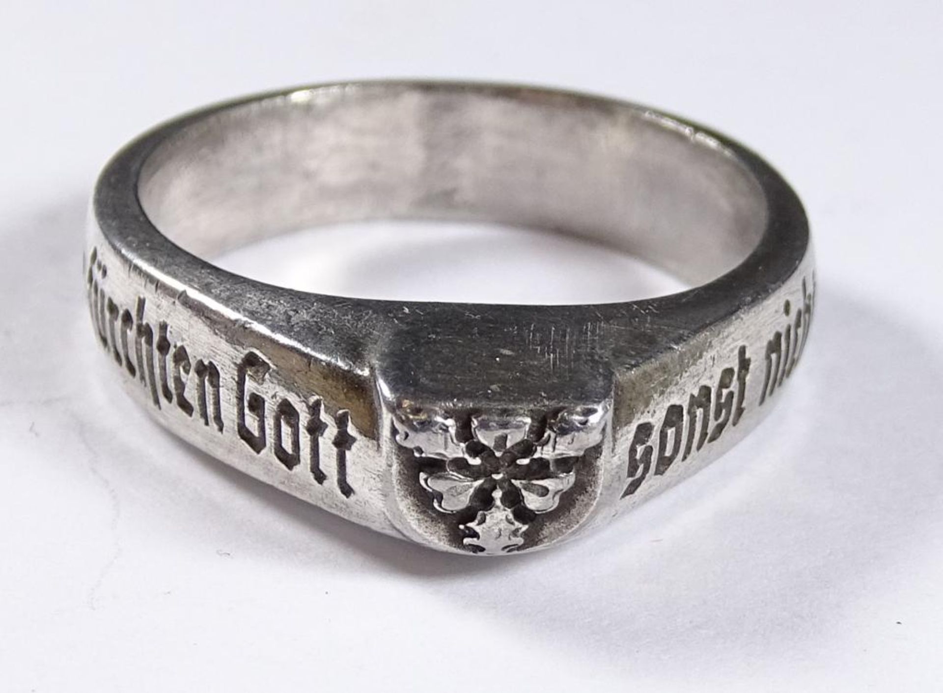 Herren Ring,Metall,"Wir deutschen fürchten...", RG 6