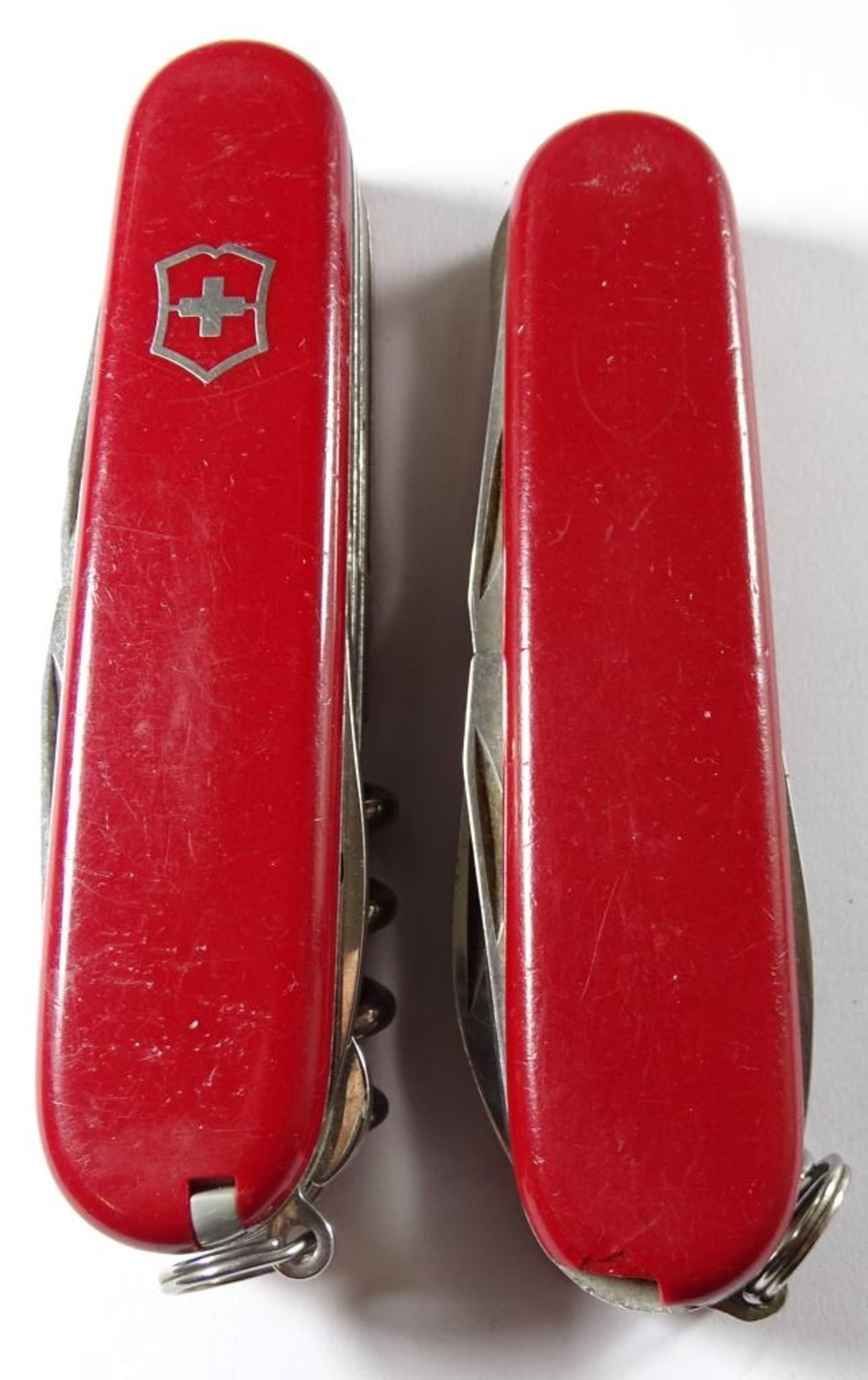 Zwei Schweizer Taschenmesser,Alters-u. Gebrauchsspuren