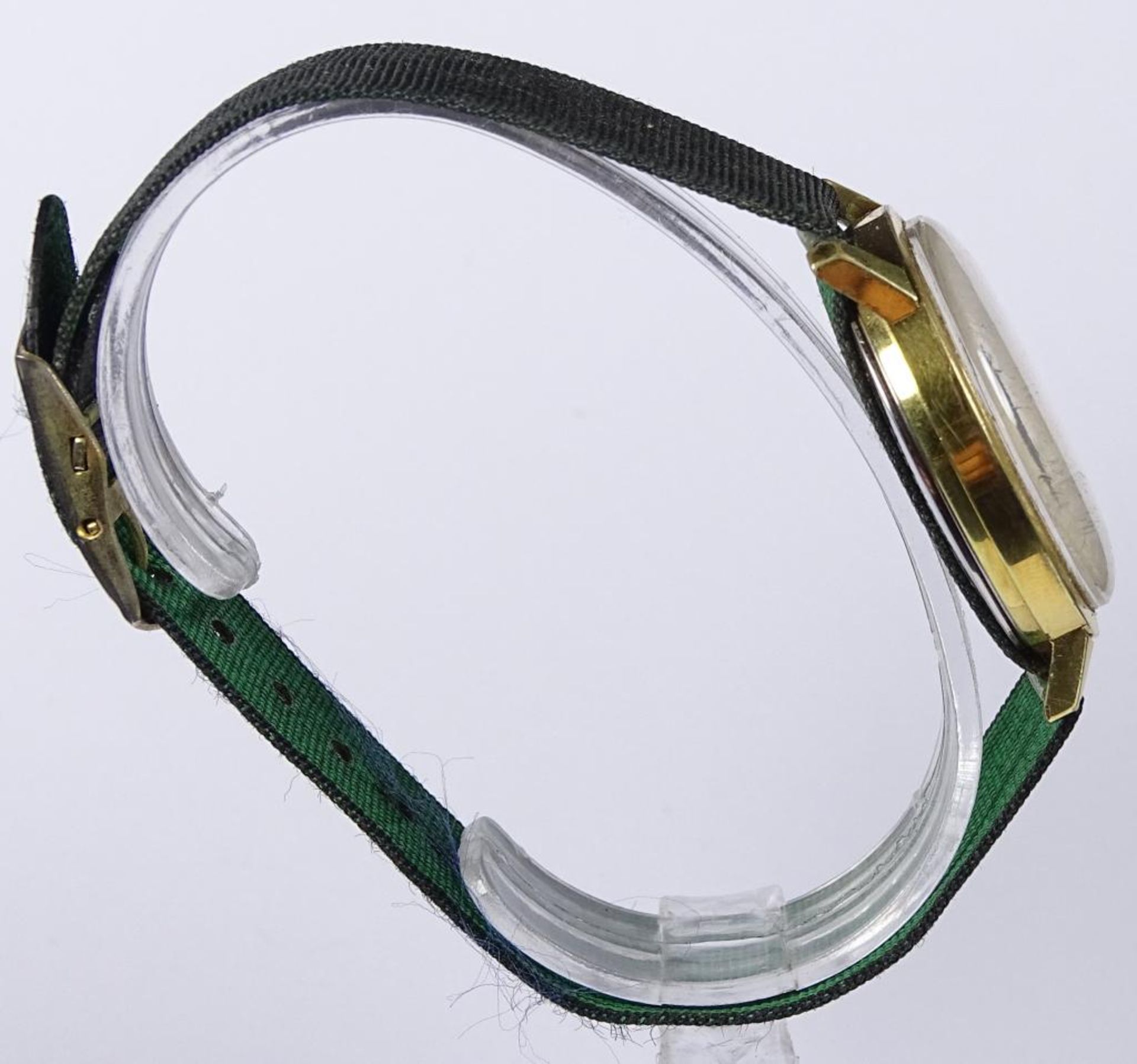 Herrenarmbanduhr"Richard",automatic,Werk läuft,d-34mm,Tragespure - Bild 4 aus 5