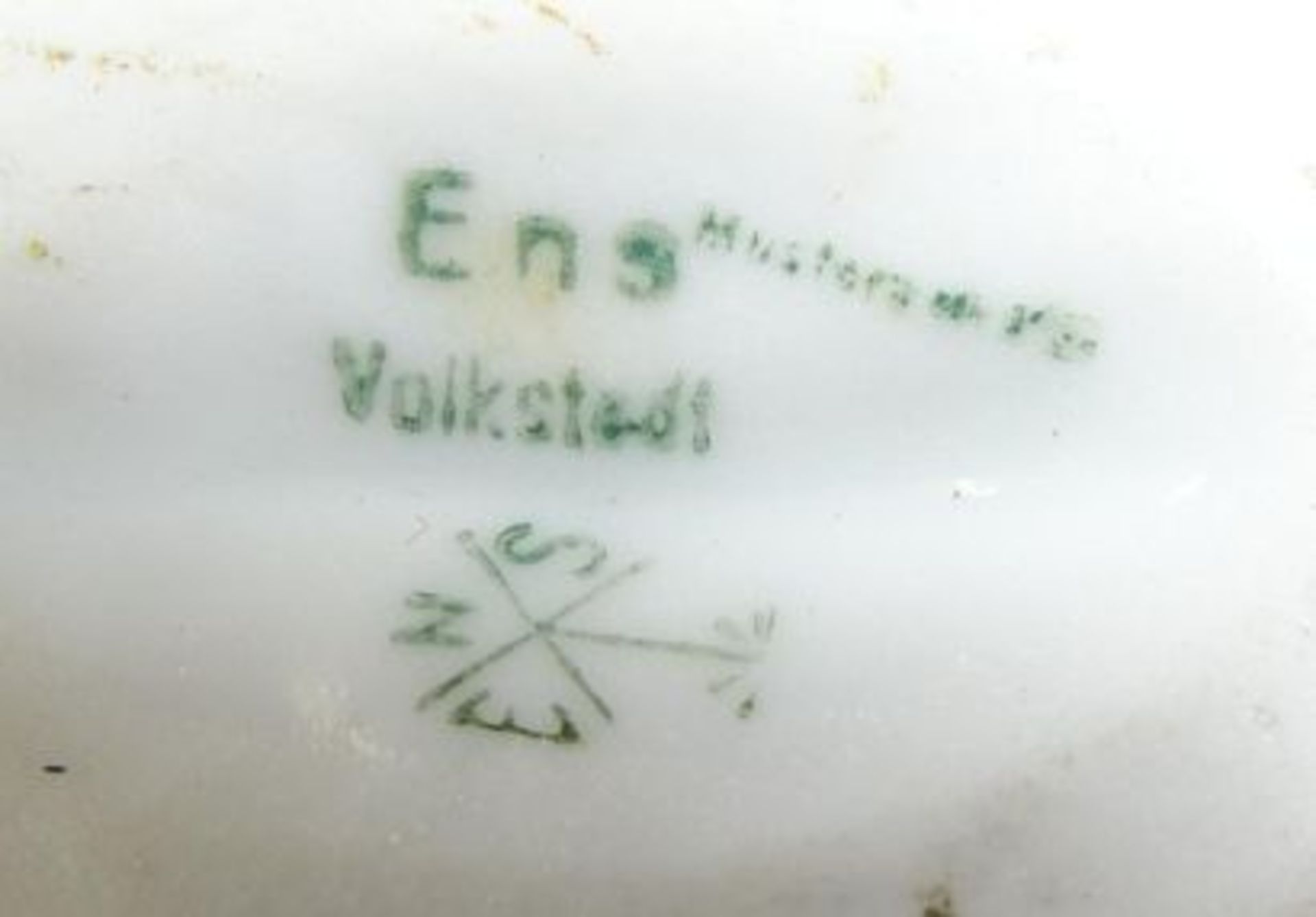 Schmetterling "ENS" Volkstedt, bemalt, H-4,5 cm, L-6,5 cm - Bild 4 aus 4