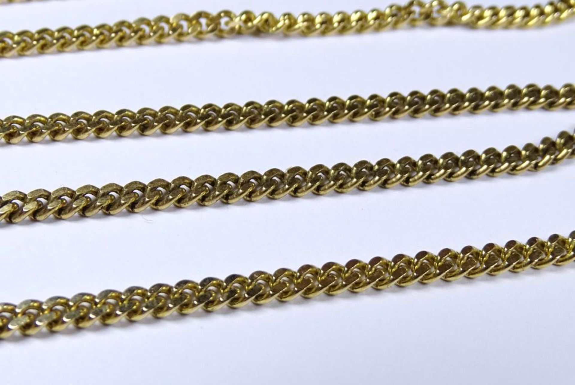 Halskette, Gold 585/000, mit Karabinerschliesse -333-, L-56cm, 11,30gr. - Bild 2 aus 3