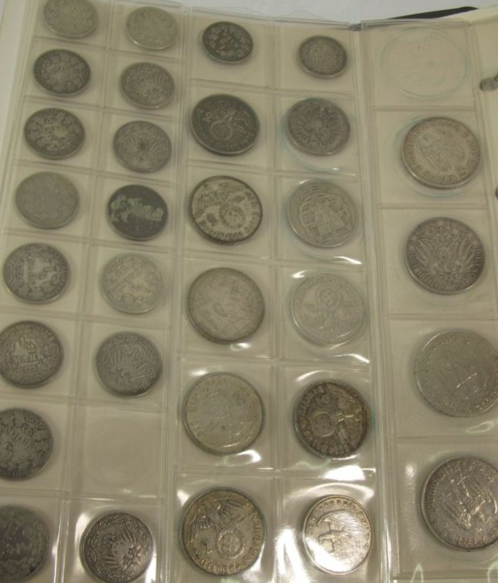 Münzalbum mit ca. 80 div. Münzen "Deutsches Reic - Bild 6 aus 10