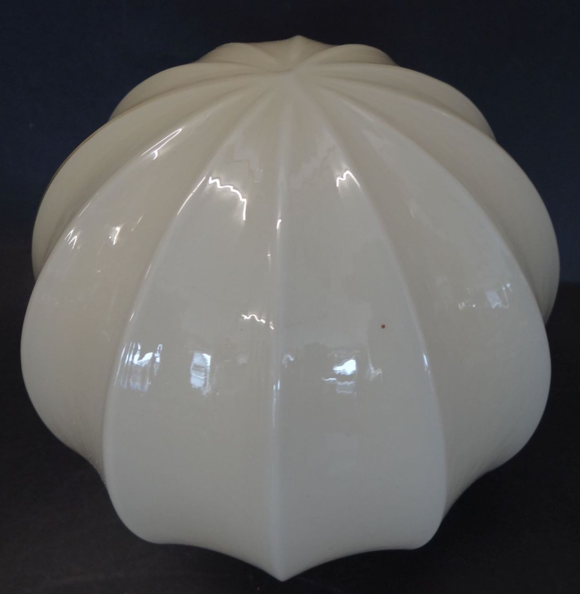 Lampenschirm, , H-16 cm, 16 cm, Rand kleiner Abplatzer - Bild 2 aus 5