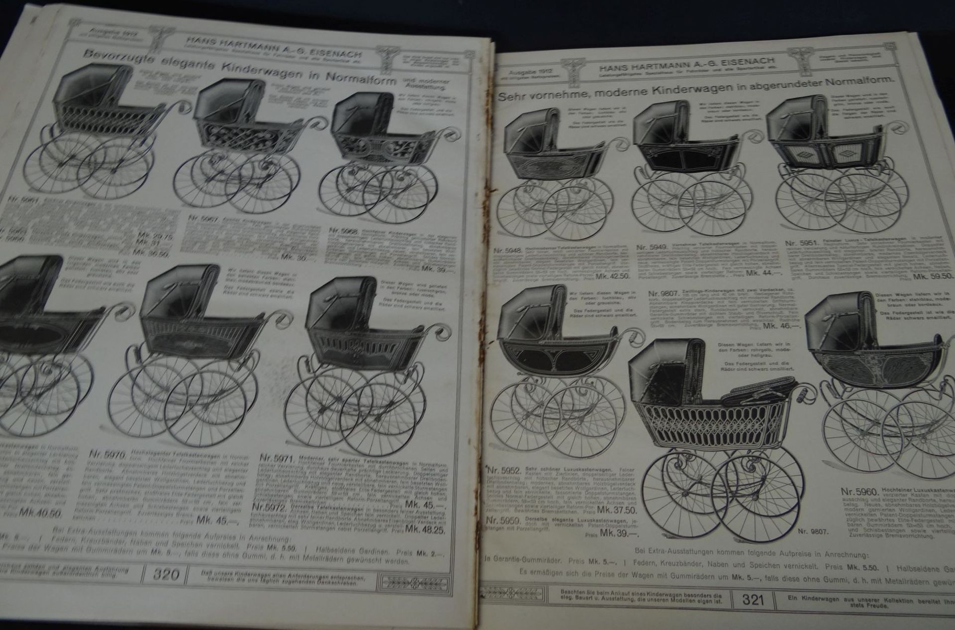 Katalog "Superior Fahrräder 1912-Hans Hartmann Hauptkatalog", Früher Versandhauskatalog mit - Bild 9 aus 9