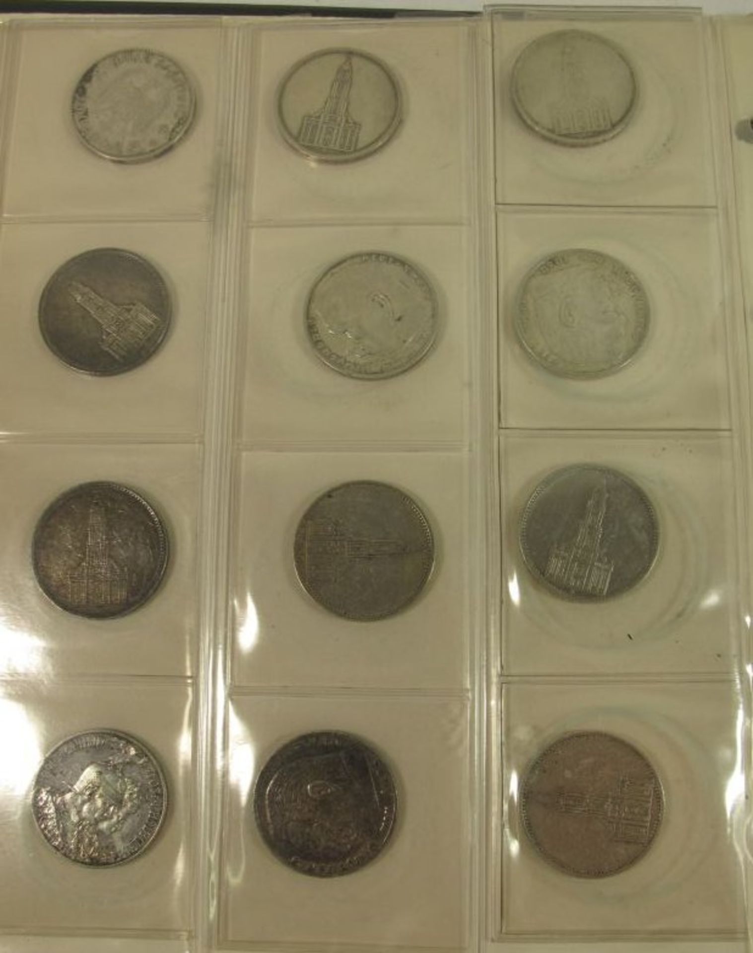 Münzalbum mit ca. 80 div. Münzen "Deutsches Reic - Bild 2 aus 10