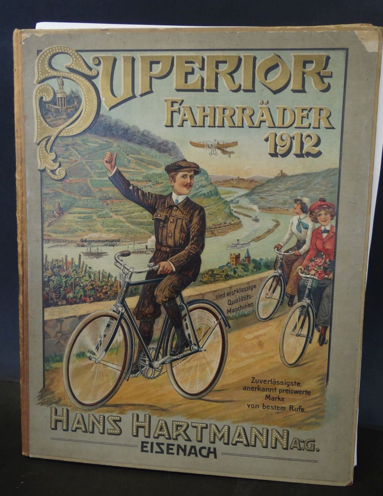 Katalog "Superior Fahrräder 1912-Hans Hartmann Hauptkatalog", Früher Versandhauskatalog mit