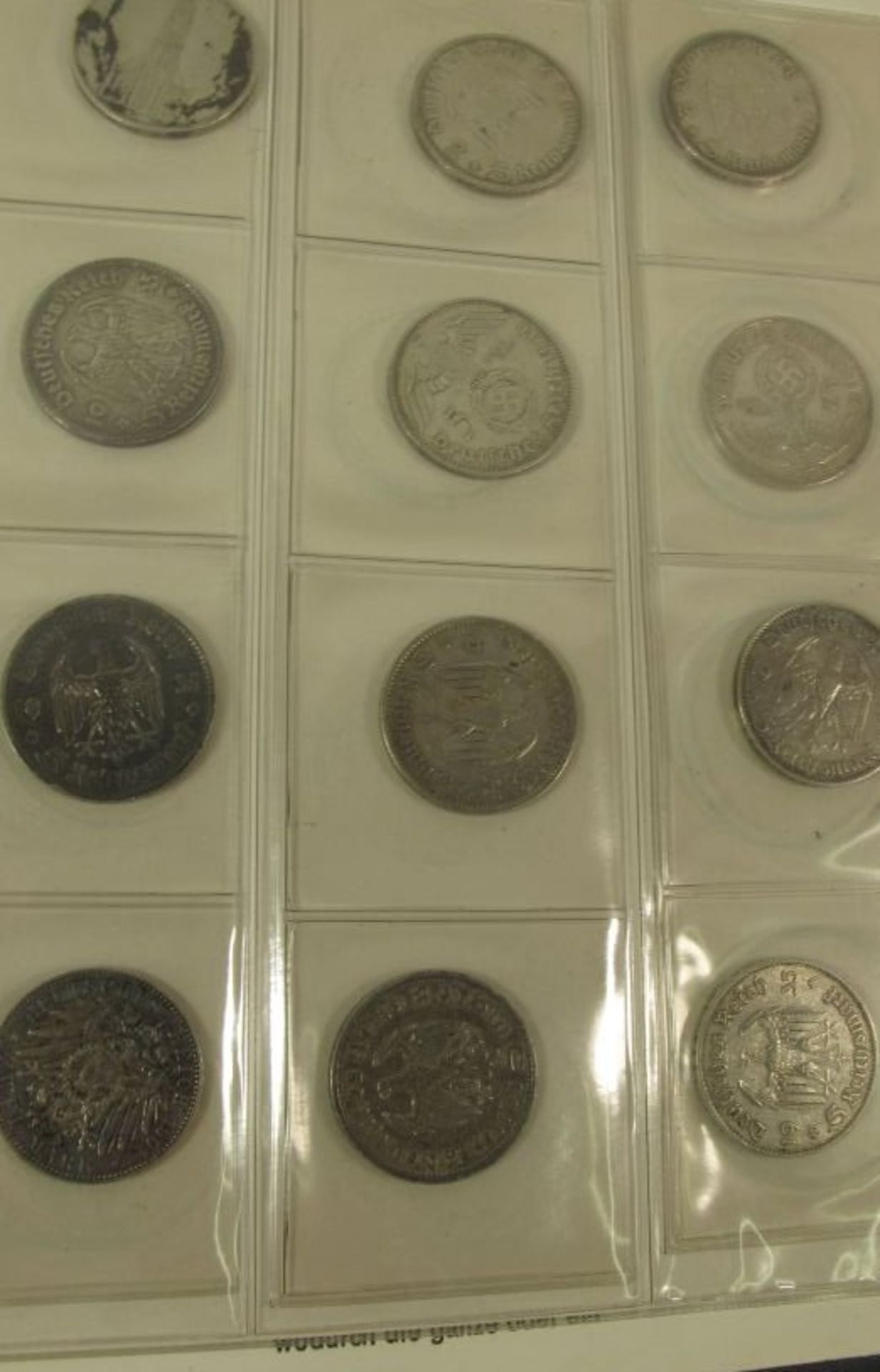 Münzalbum mit ca. 80 div. Münzen "Deutsches Reic - Bild 3 aus 10
