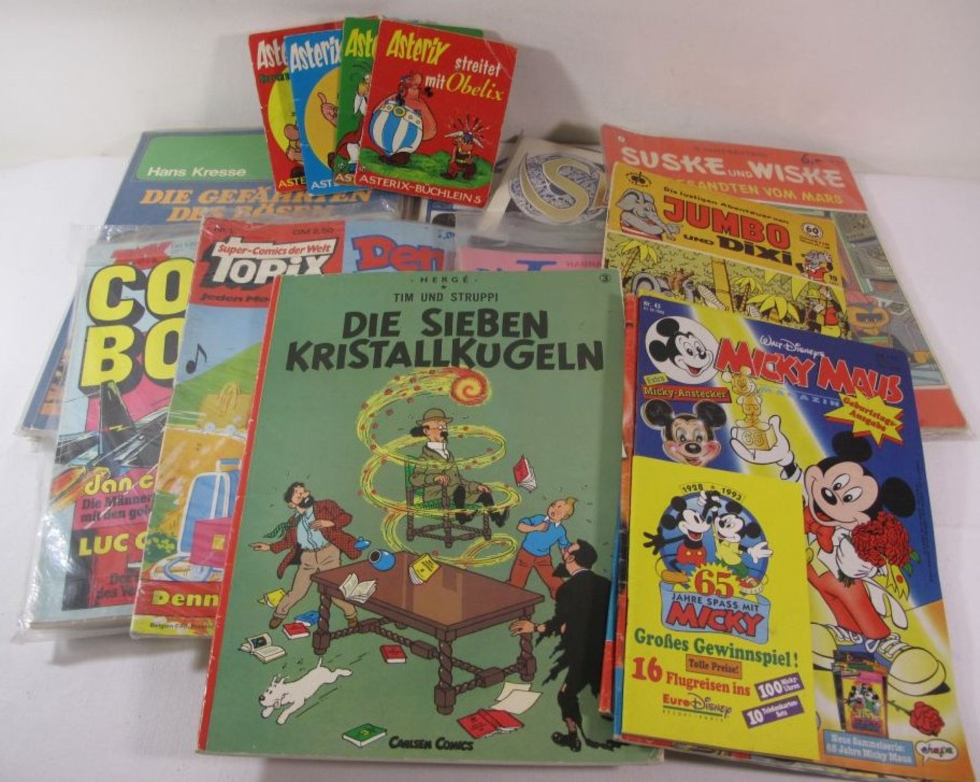 Konvolut von ca. 22 div. Comics, teilw. 70er Jahre.