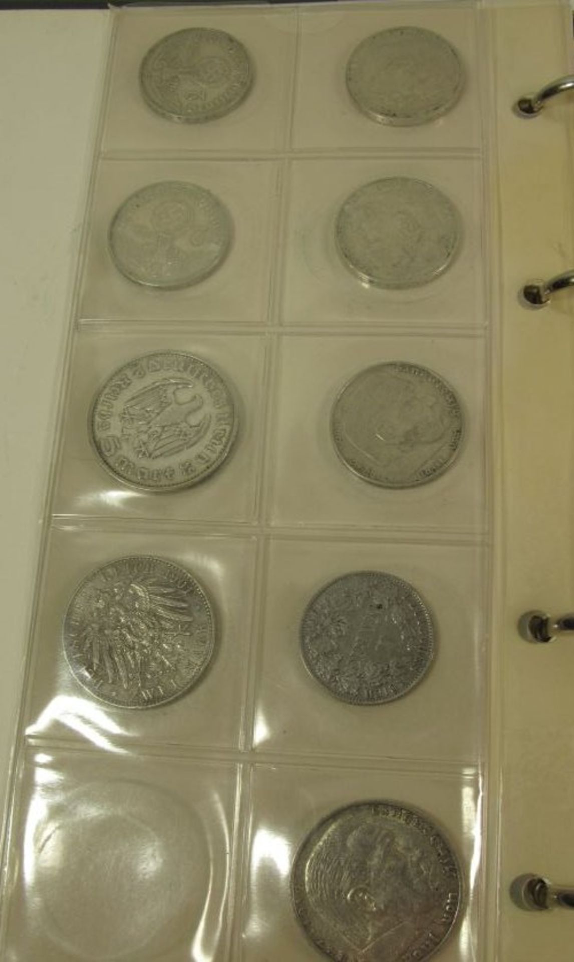 Münzalbum mit ca. 80 div. Münzen "Deutsches Reic - Bild 7 aus 10