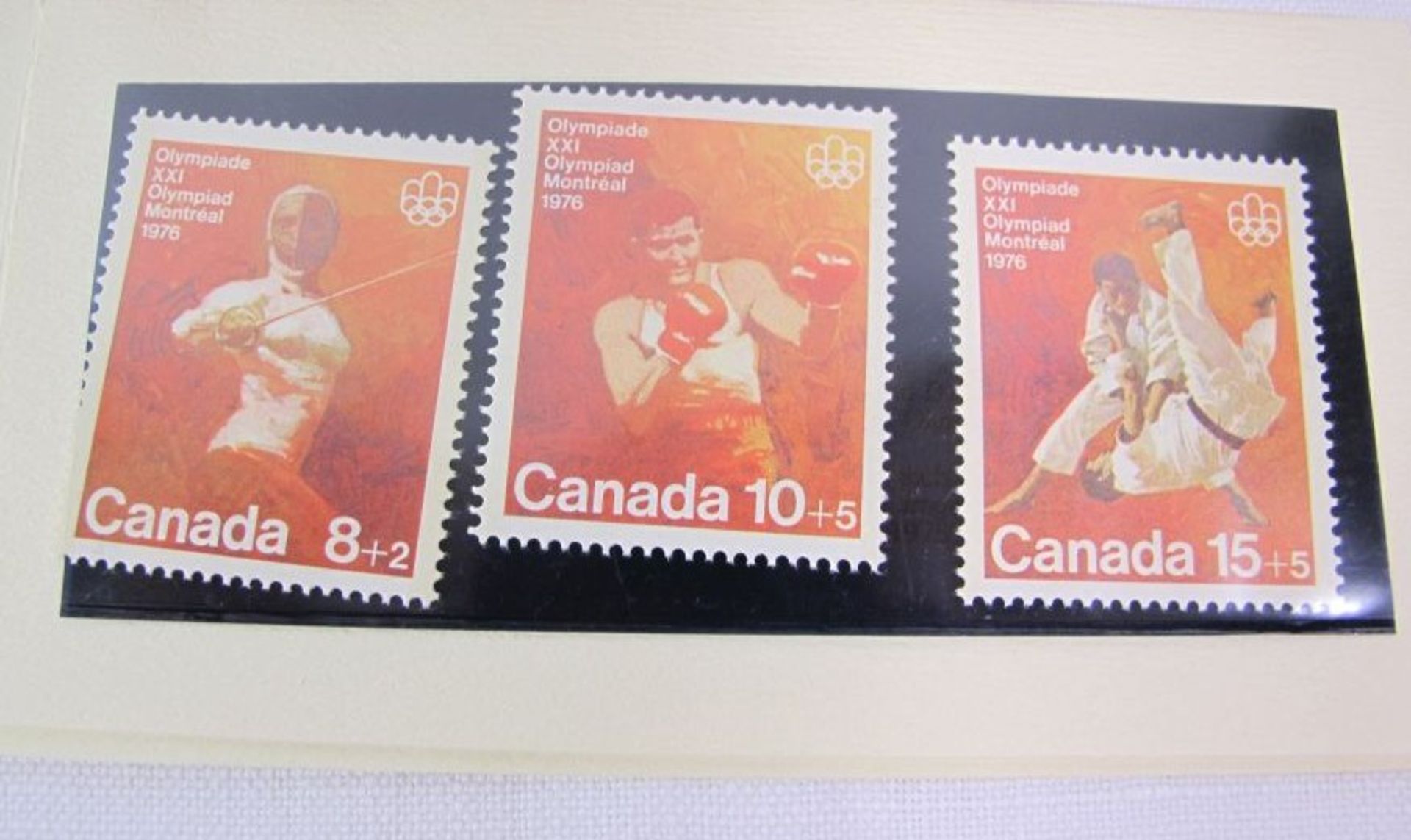 Geschenkkästchen zur Olympiade 1976 in Montreal. - Bild 3 aus 3