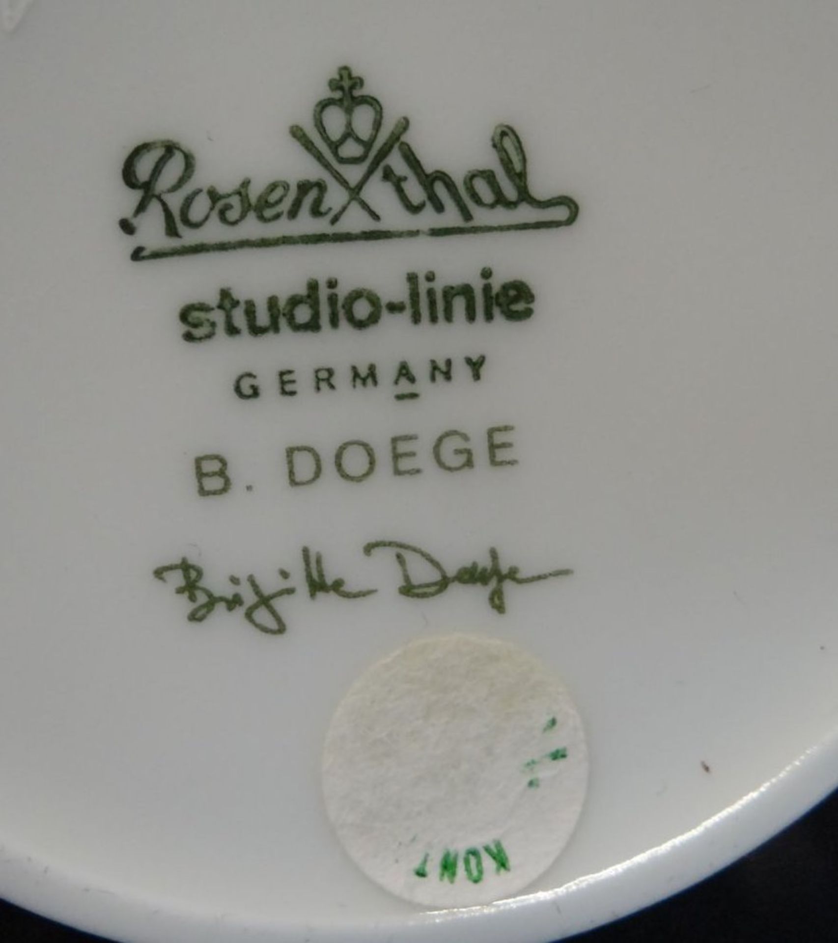 Milch und Zucker "Rosenthal" Entw. B. Doege, H-4 und 6 cm - Bild 5 aus 5