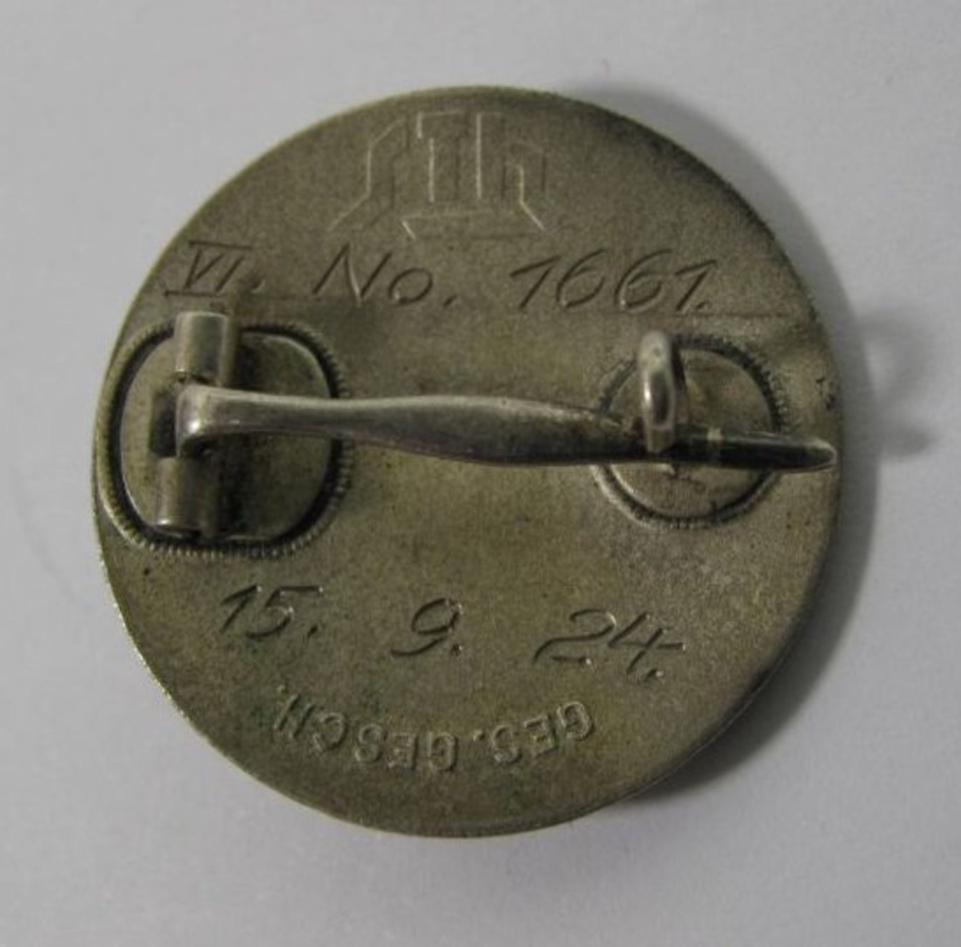 Abzeichen, Stahlhelmbund, 1924, D-3cm. - Bild 2 aus 2