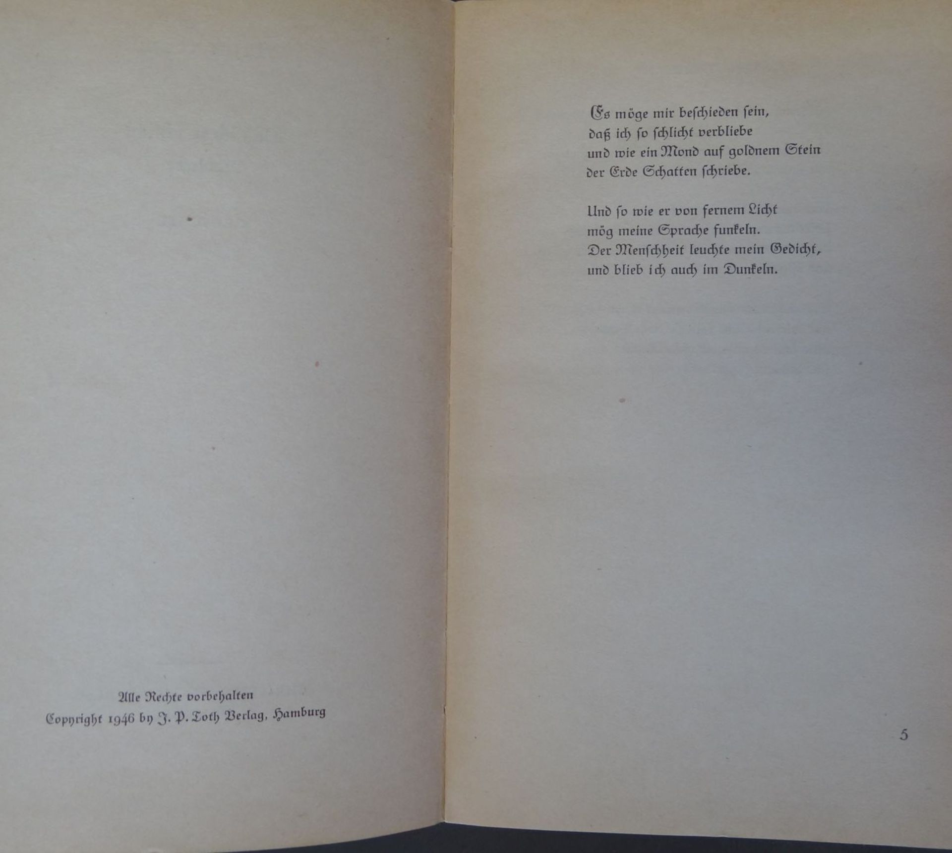 4x Tetjüs Tügel Bücher,sowie 1x Broschüre Gedichte, diese in 300-er Auflage 19 - Bild 6 aus 7