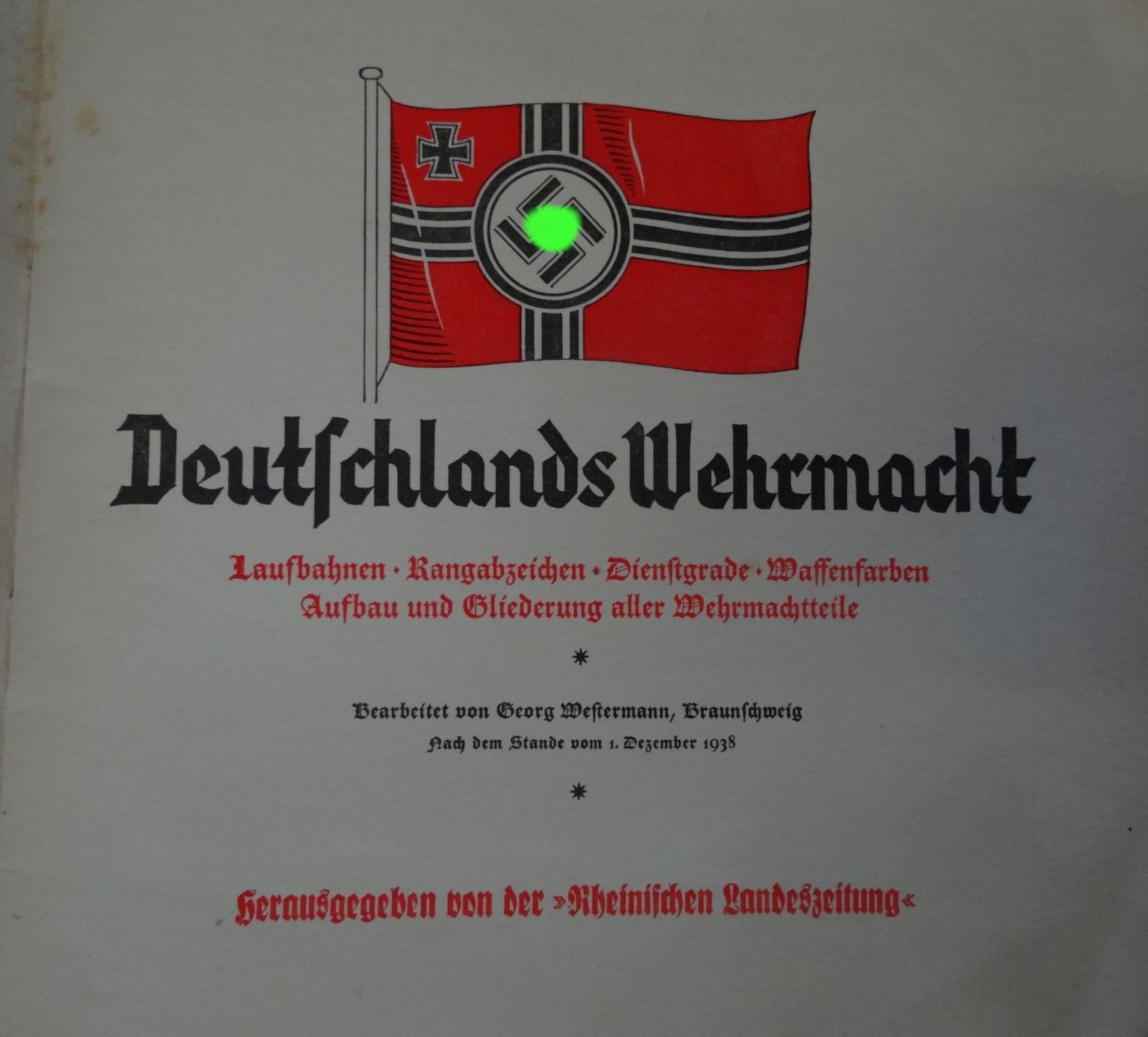 Sammelalbum "Deutschlands Wehrmacht" 1938, komplett - Bild 2 aus 4