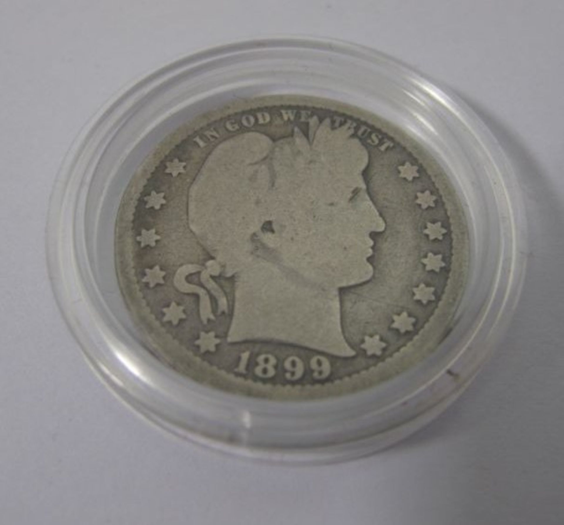 Quarter Dollar 1899, USA, 5,6g, D-2,9cm.