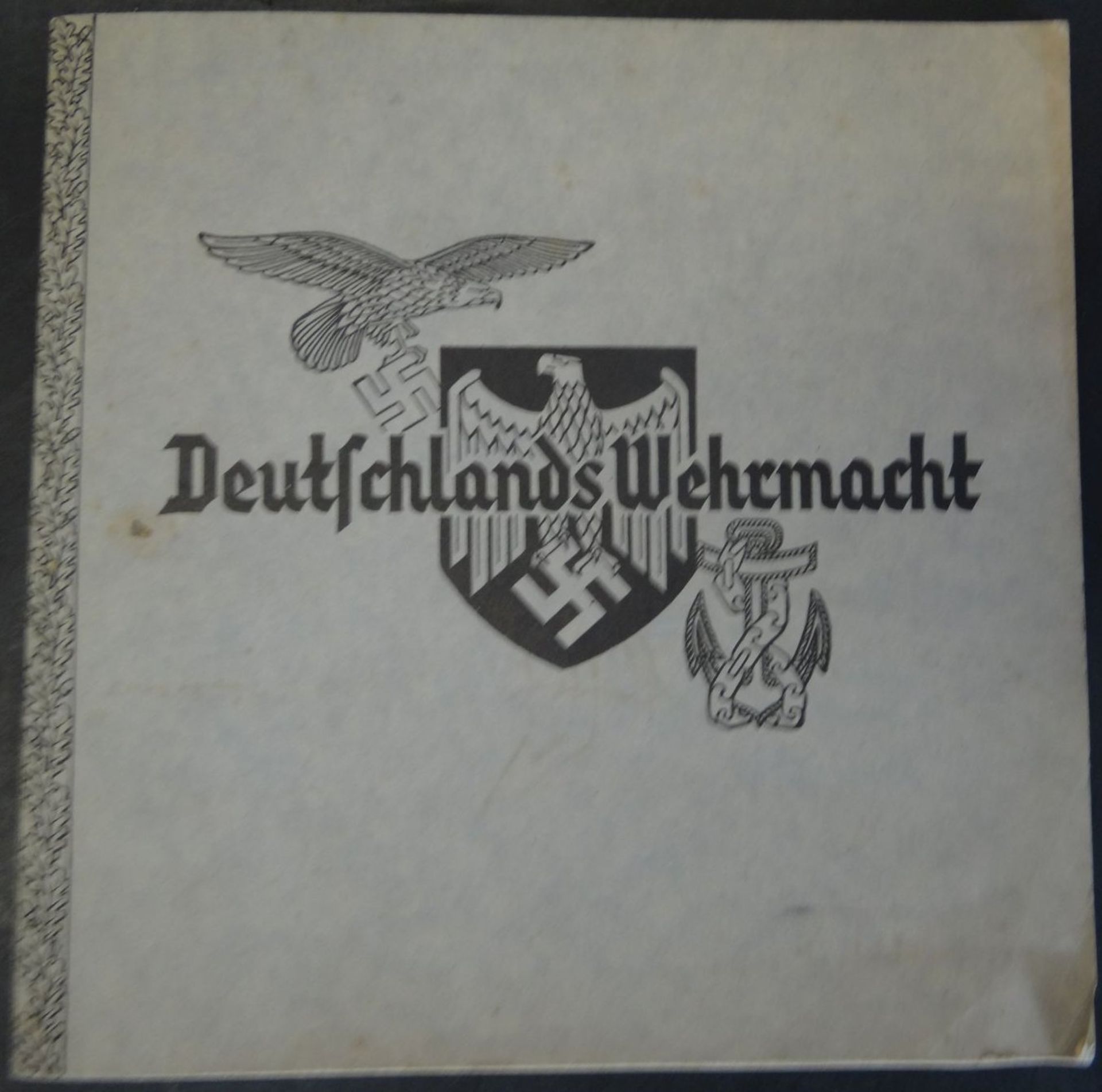 Sammelalbum "Deutschlands Wehrmacht" 1938, komplett
