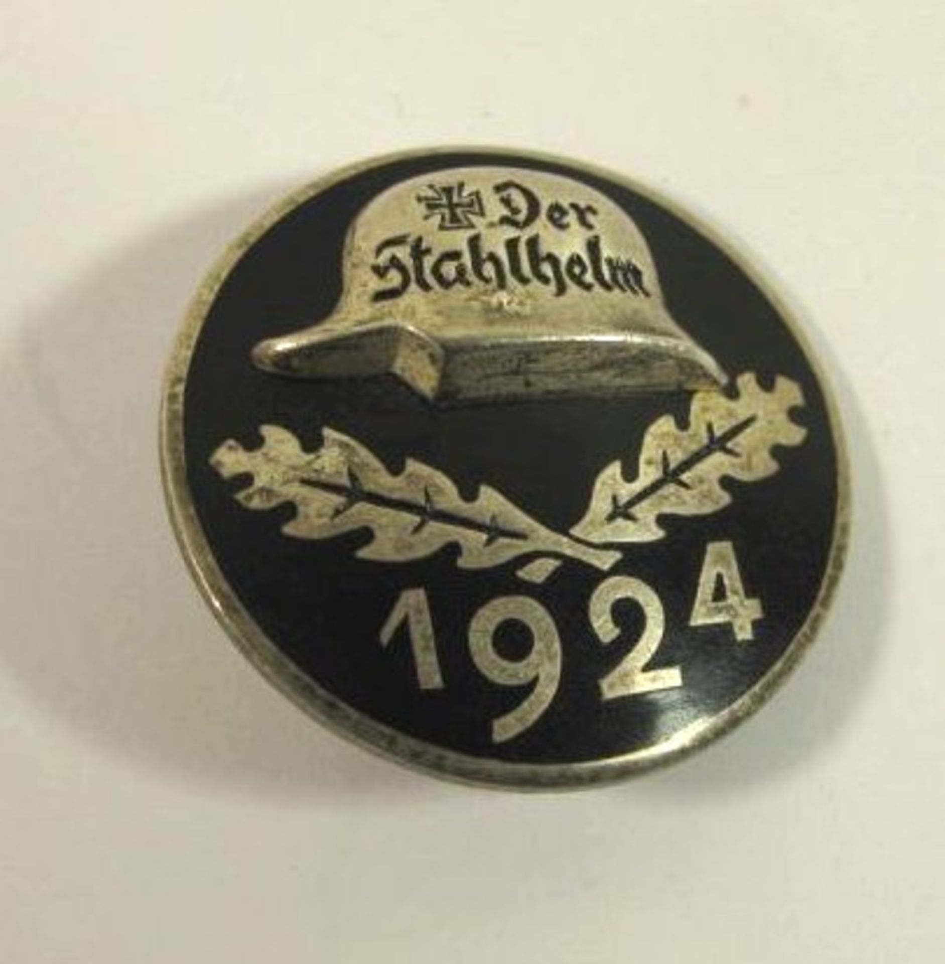 Abzeichen, Stahlhelmbund, 1924, D-3cm.