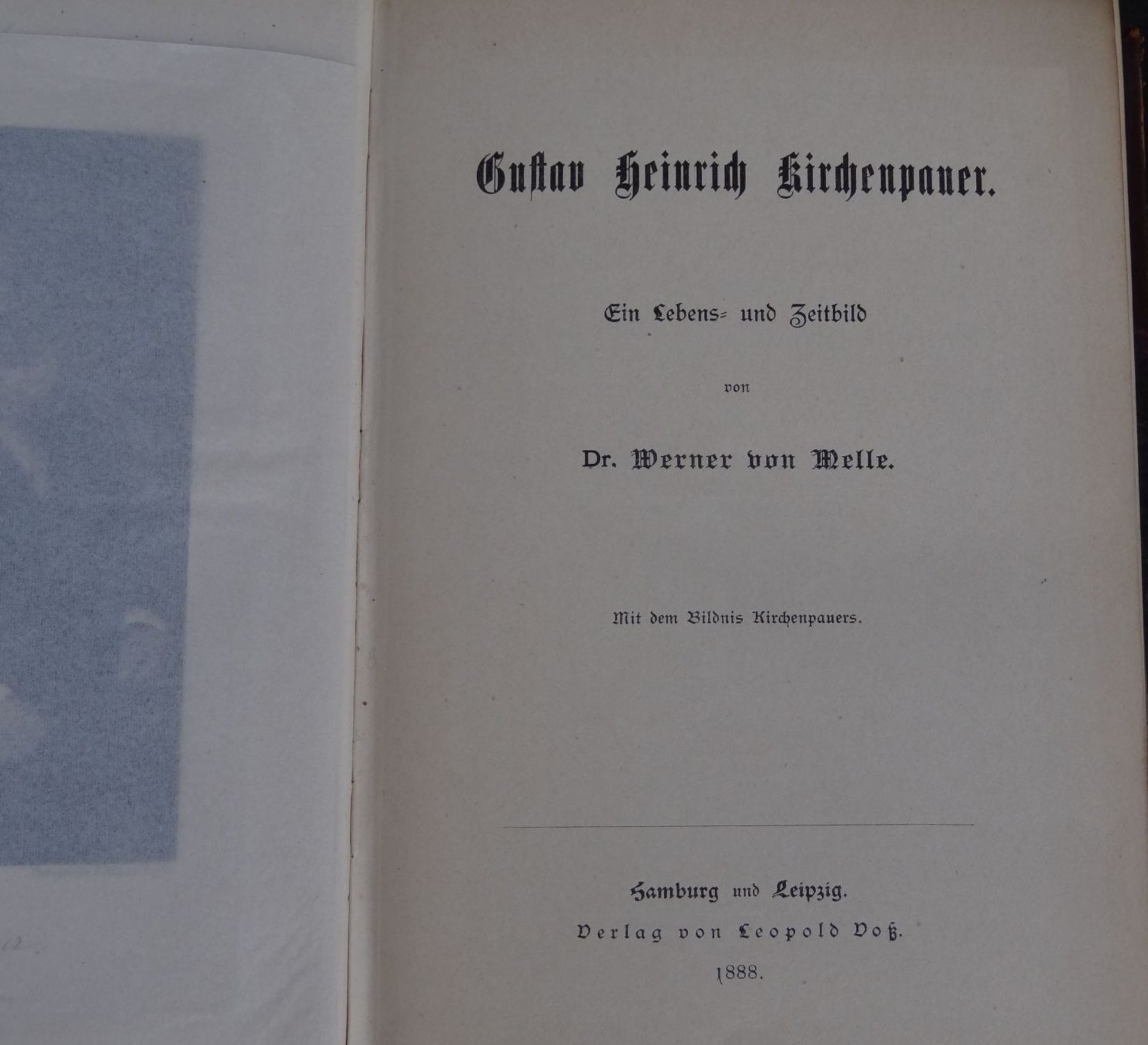 "Gustav Heinrich Kirchenpauer" 1888, Hamburger Senator und Cuxhavener Amtmann - Bild 4 aus 5