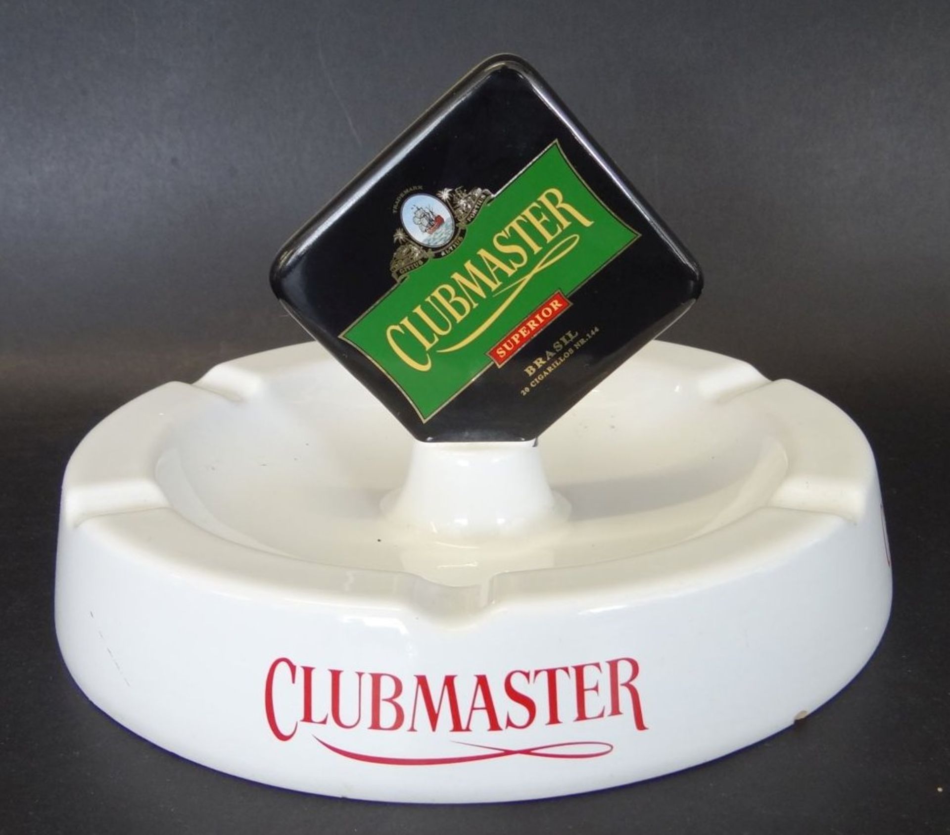 grosser Stammtisch-Werbeascher "Clubmaster", D-21 cm