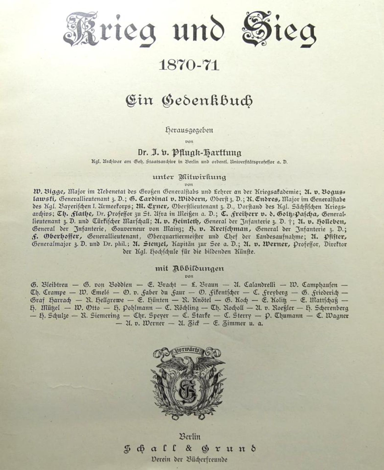 Ein Gedenkbuch-Krieg und Sieg 1870-71 - Bild 2 aus 5