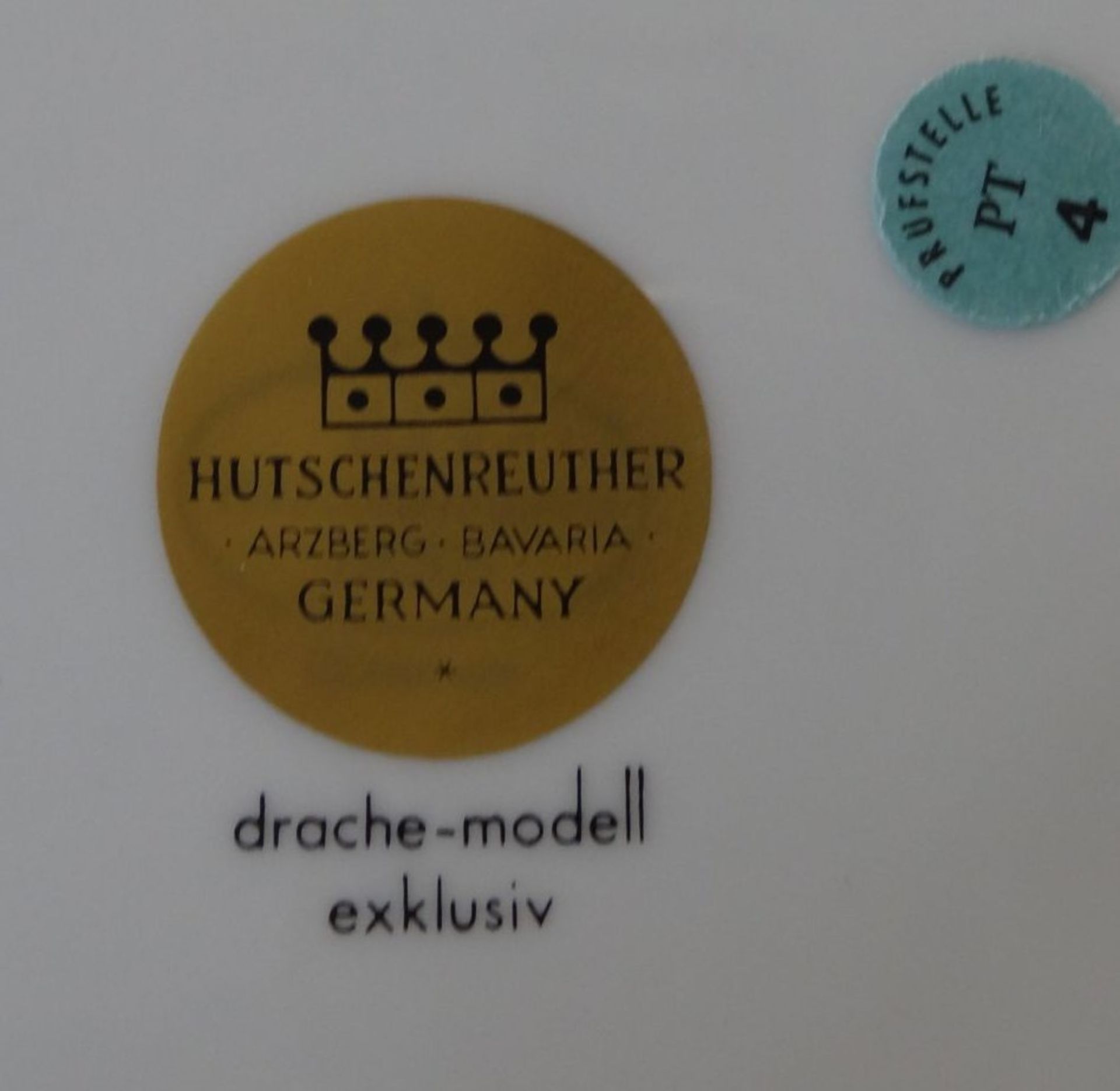 Kaffeeservice "Hutschenreuther" Drache-modell Exclusiv, 22 Teile - Bild 5 aus 5