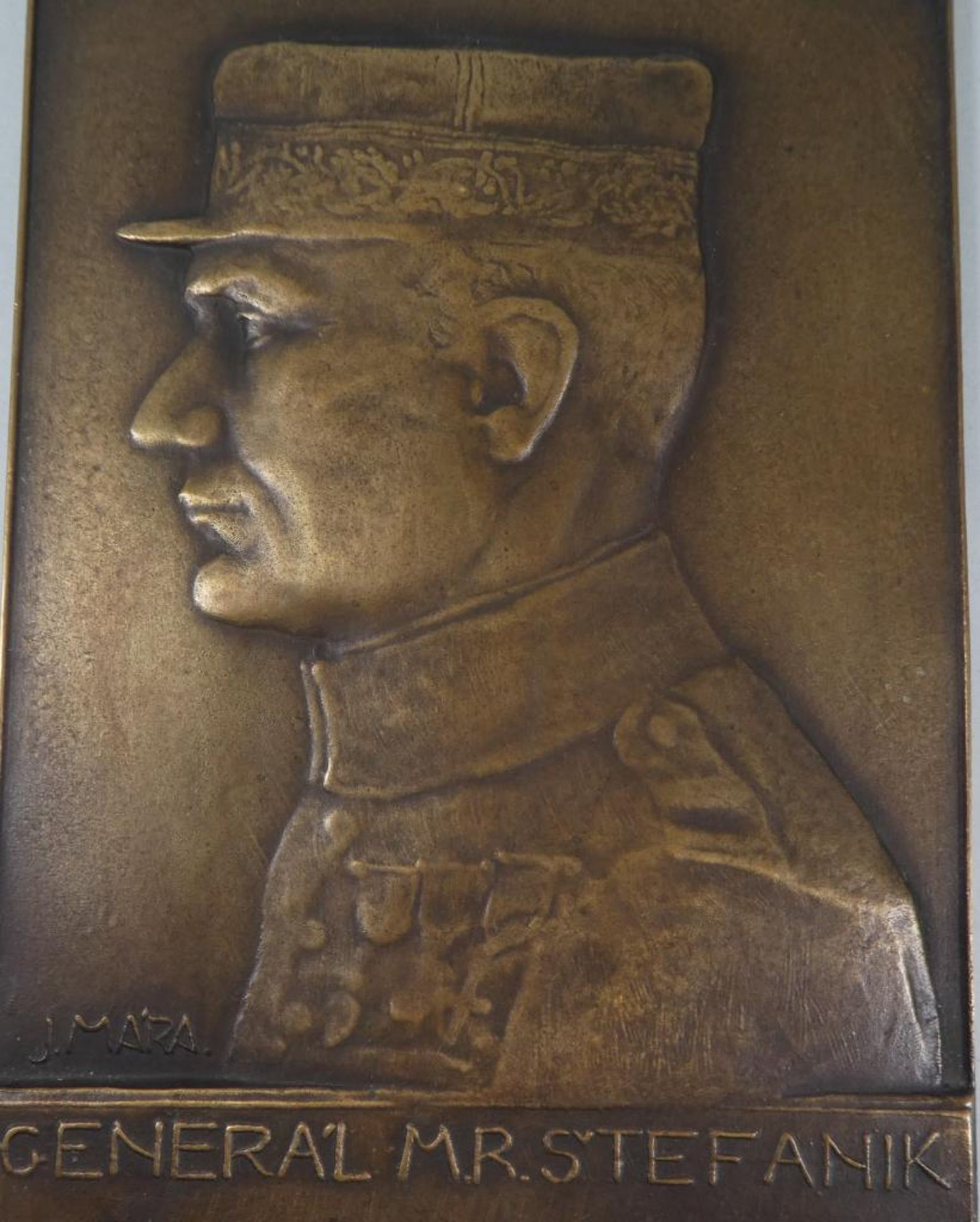 Plakette"General M.R.Stefanik,19,5x14 cm - Bild 2 aus 3