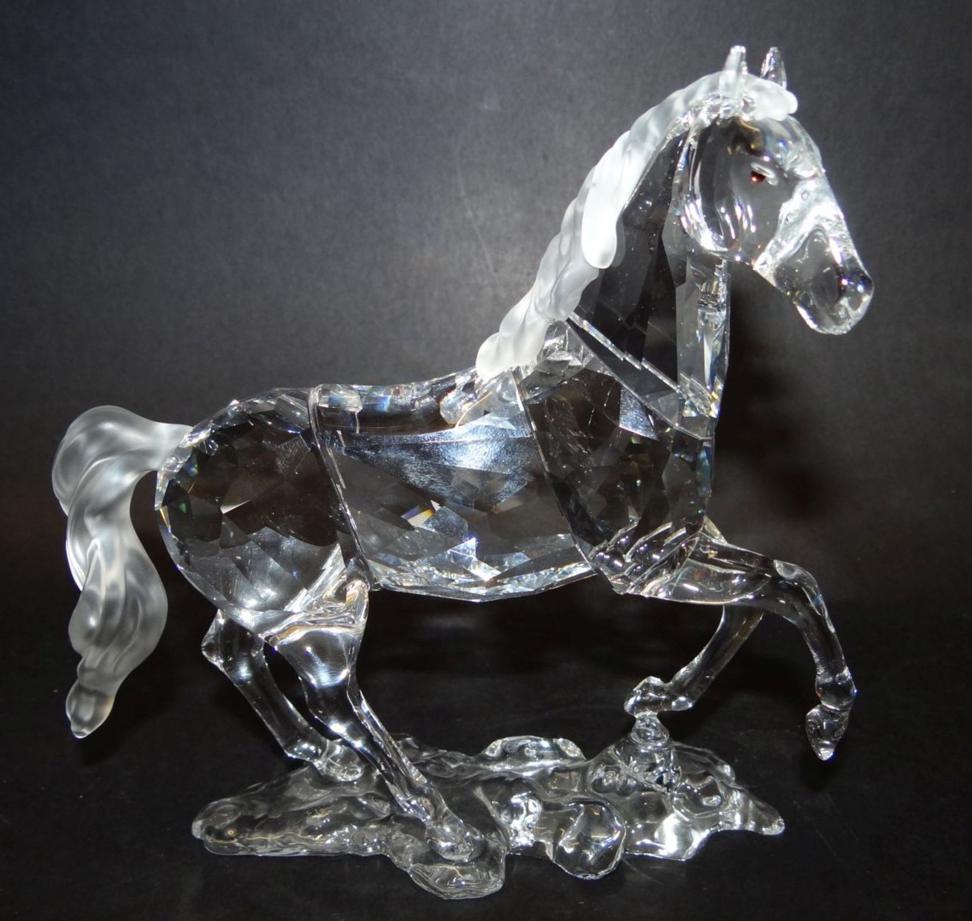 grosses Pferd von Swarowski, in orig. Kasten, neuwertig, H-15 cm, L-15 cm - Bild 3 aus 8