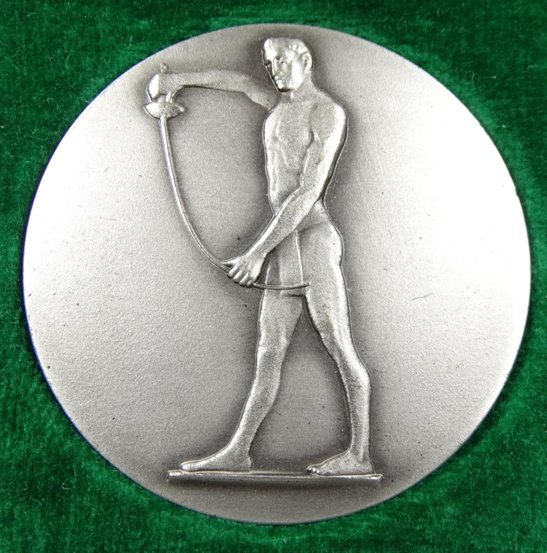 "Länderkampf-Sachsen-Böhmen"1935,Medaille in Schacht - Bild 2 aus 3