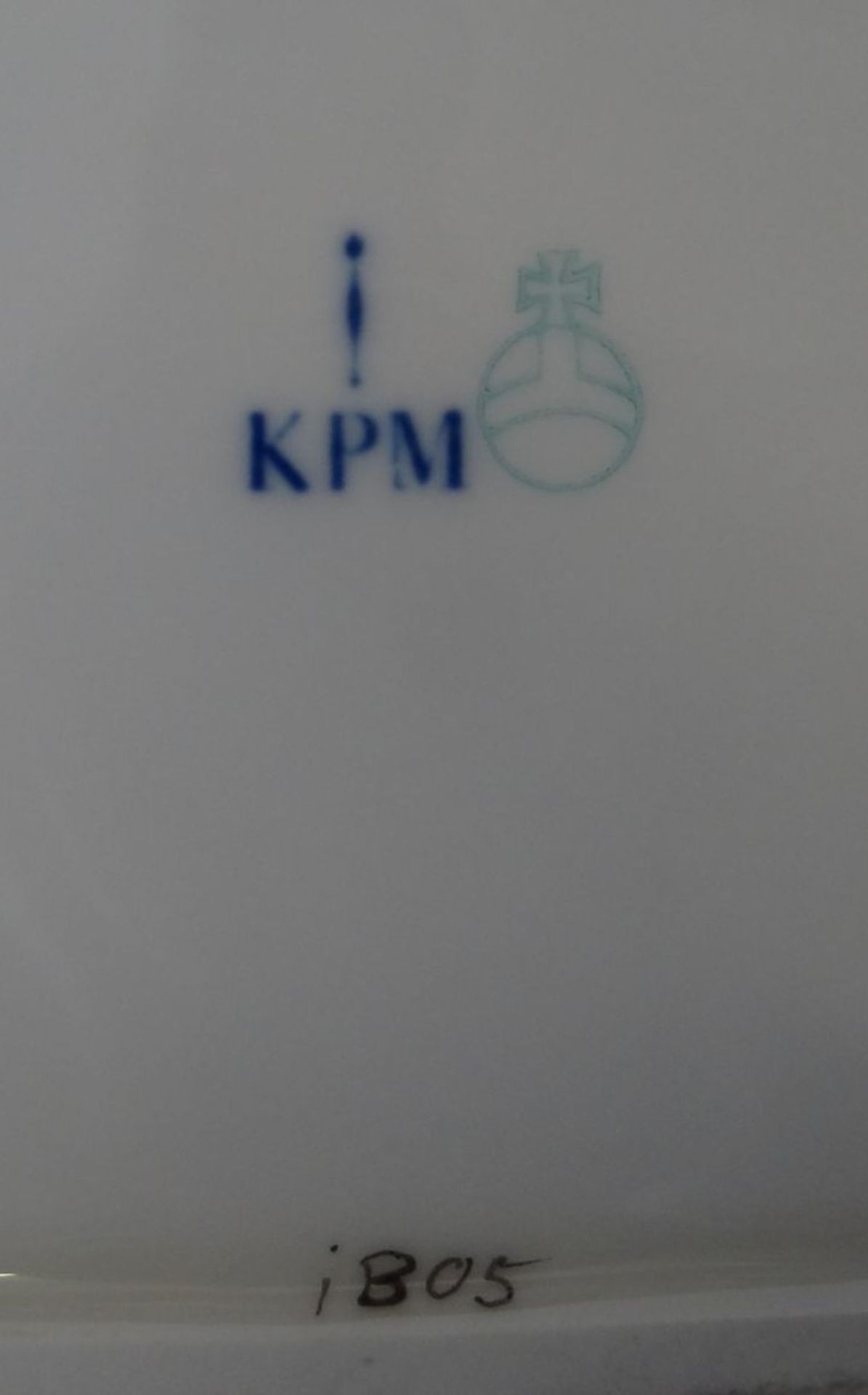 einzelner Kerzenhalter "KPM" Berlin, H-22 cm - Bild 5 aus 5