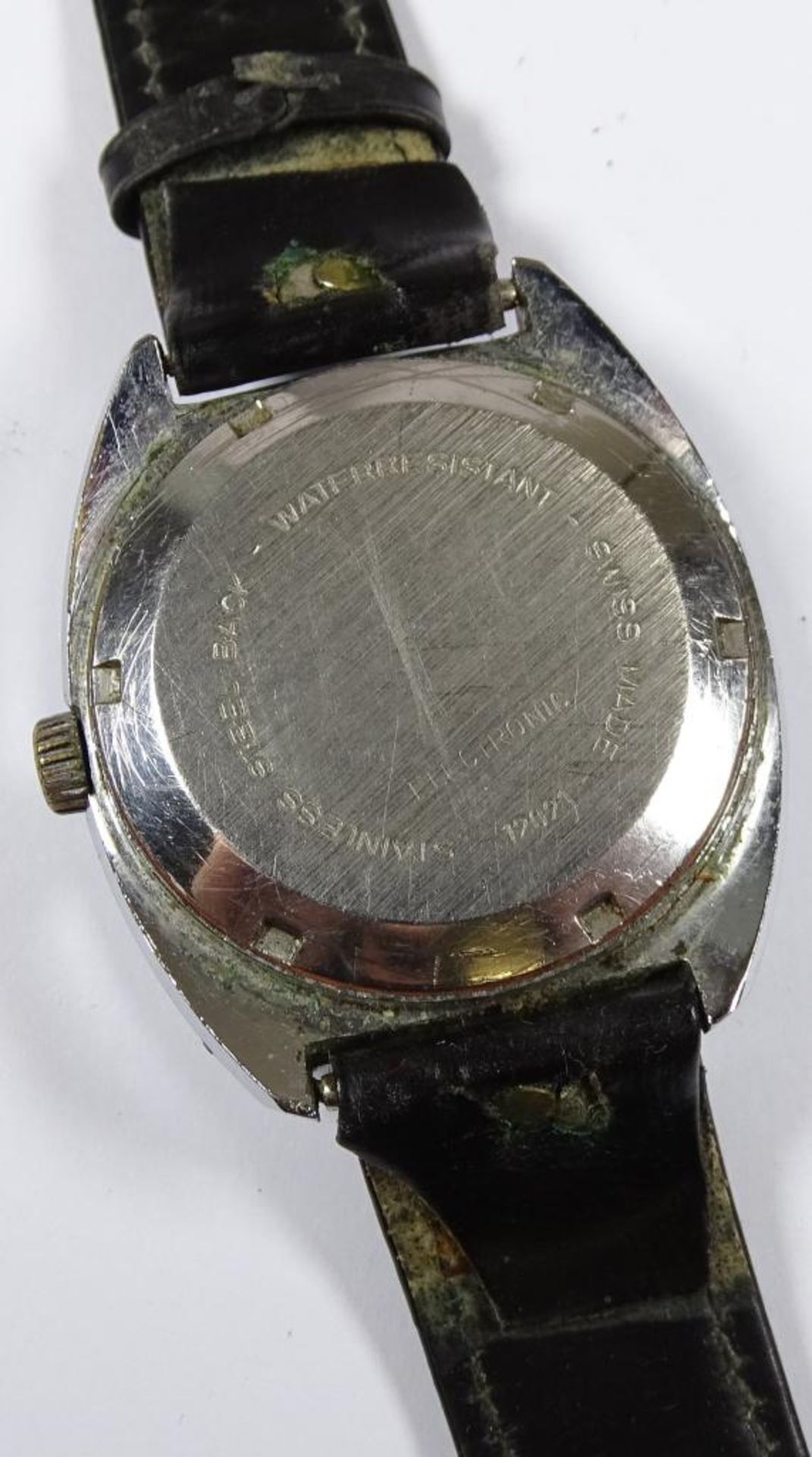 HAU,"Jardena",frühe Quarz Uhr,Alters-und Gebrauchsspure - Bild 3 aus 4