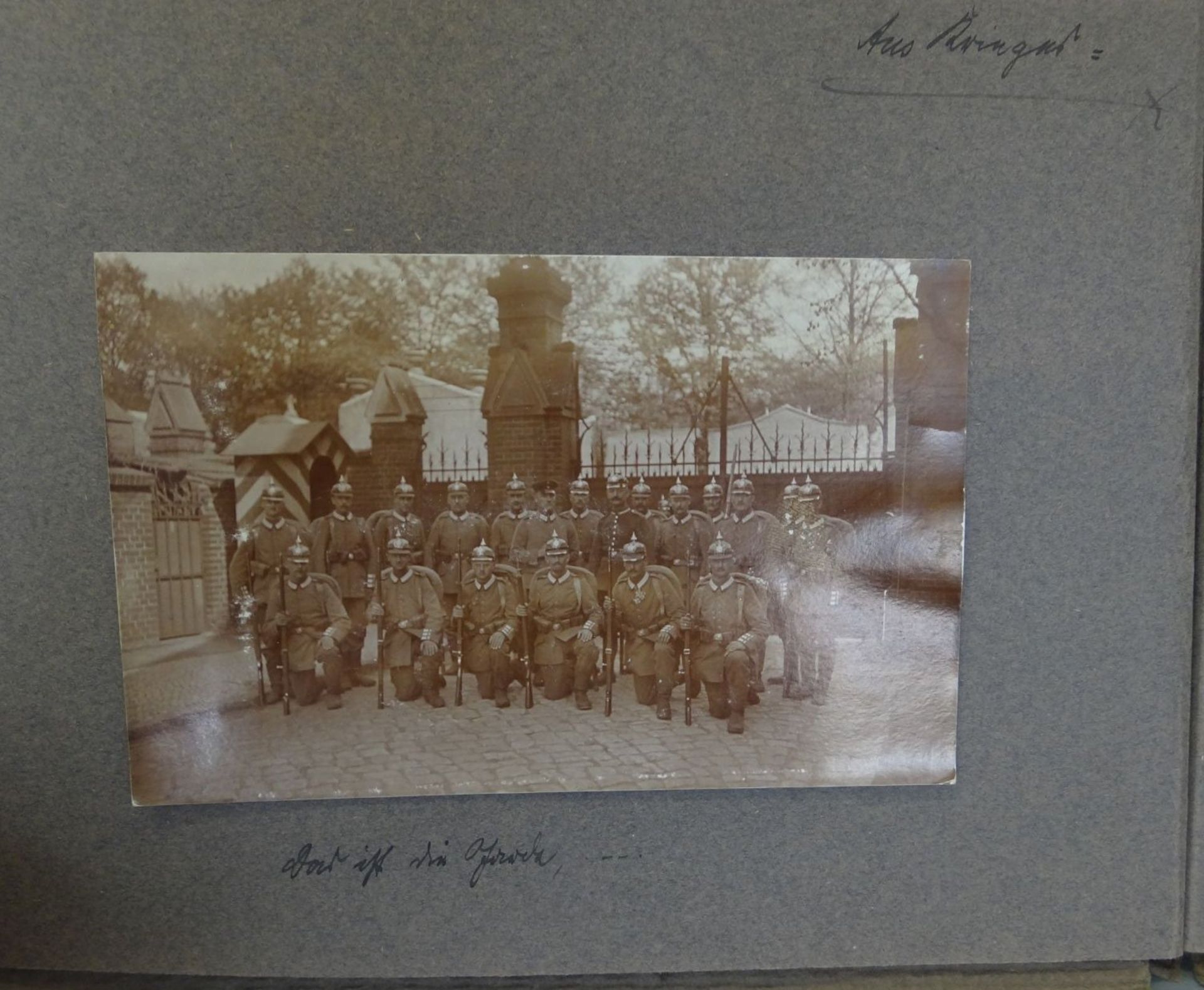 Fotoalbum, 1900-1917,43 Stück, hpts. Soldatenbilder 1.W - Bild 5 aus 7