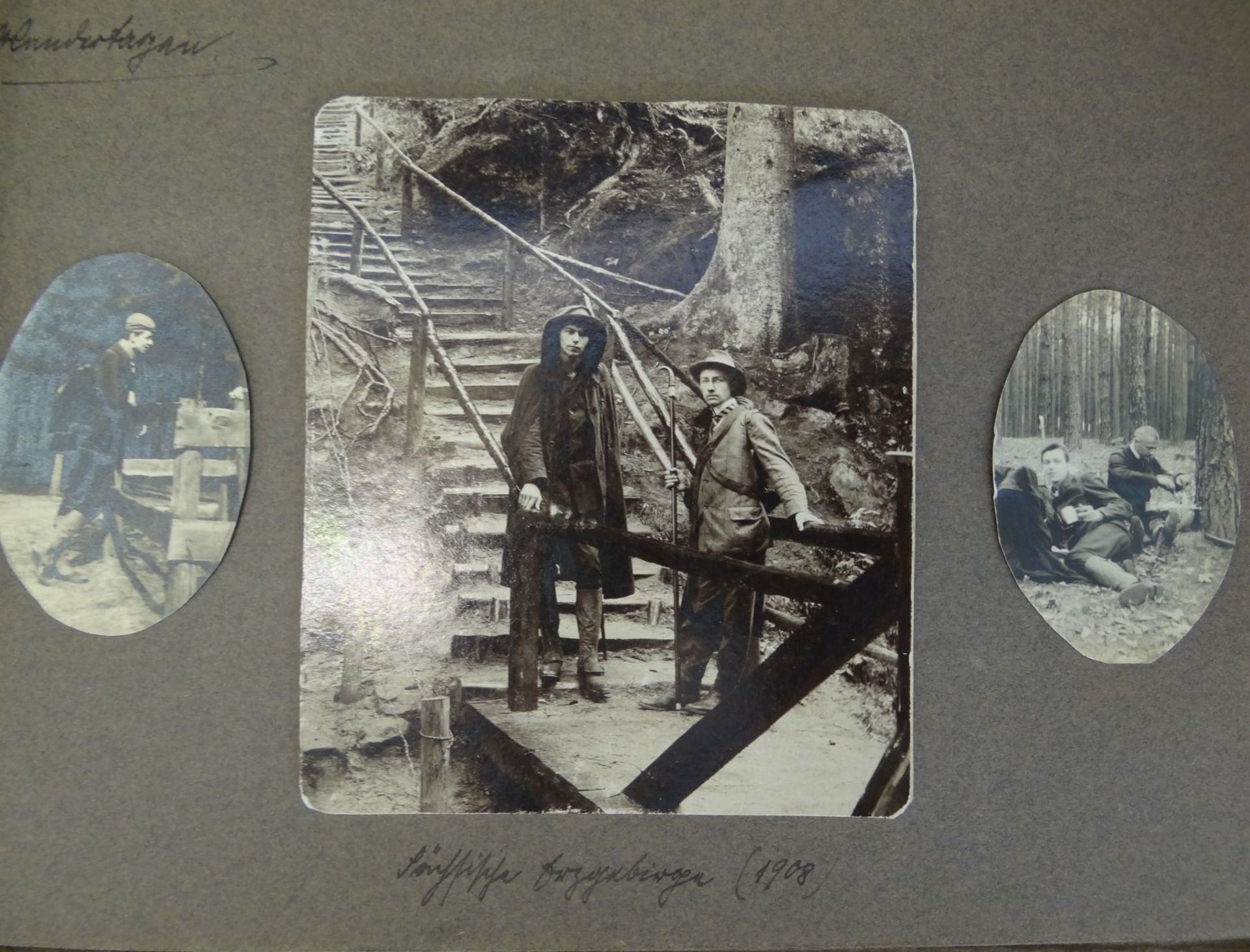 Fotoalbum, 1900-1917,43 Stück, hpts. Soldatenbilder 1.W - Bild 3 aus 7