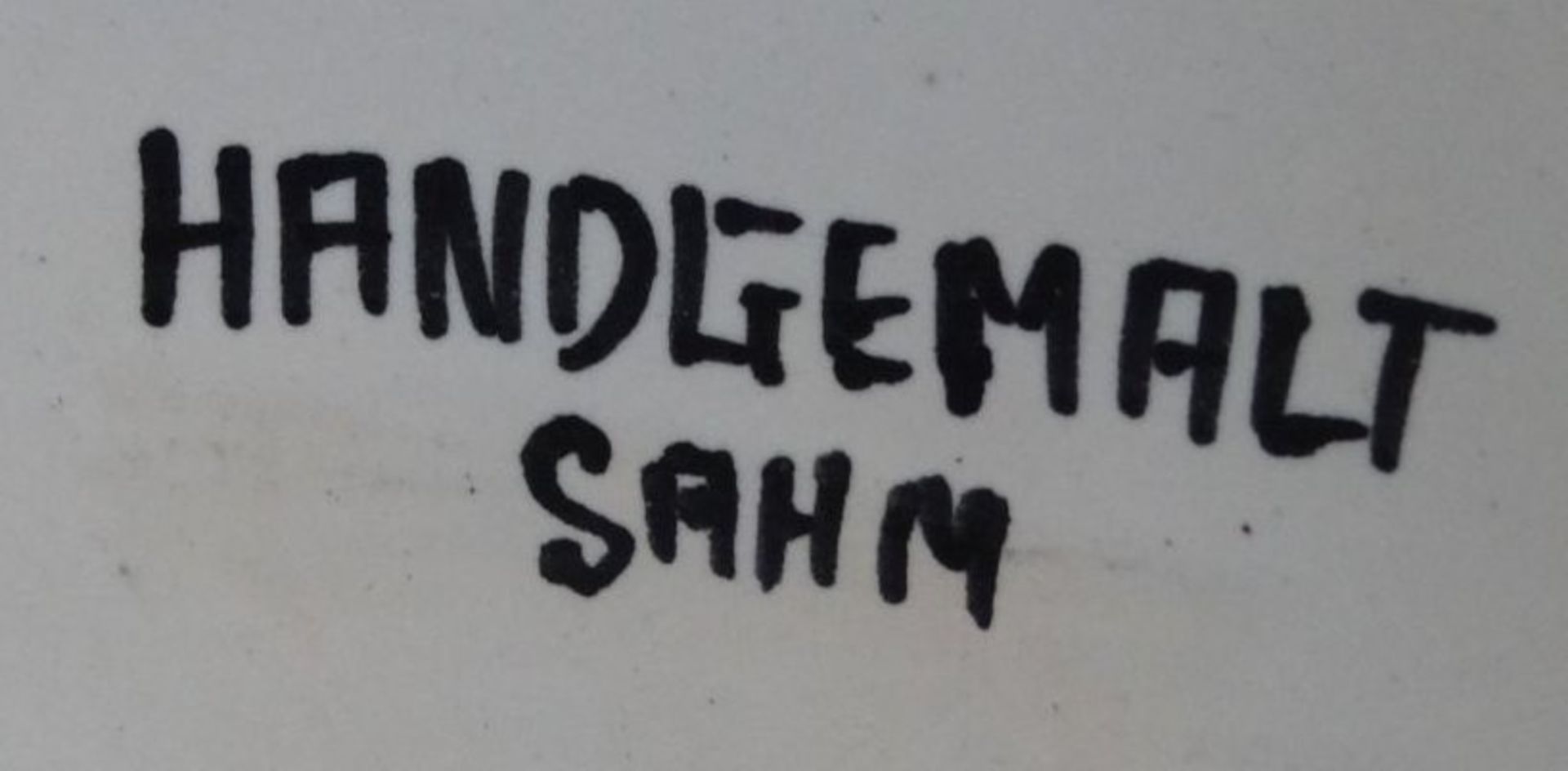 2 Bierkrüge, DAB, tw. handgemalt, Zinndeckel, H-19 und 23 c - Bild 8 aus 8