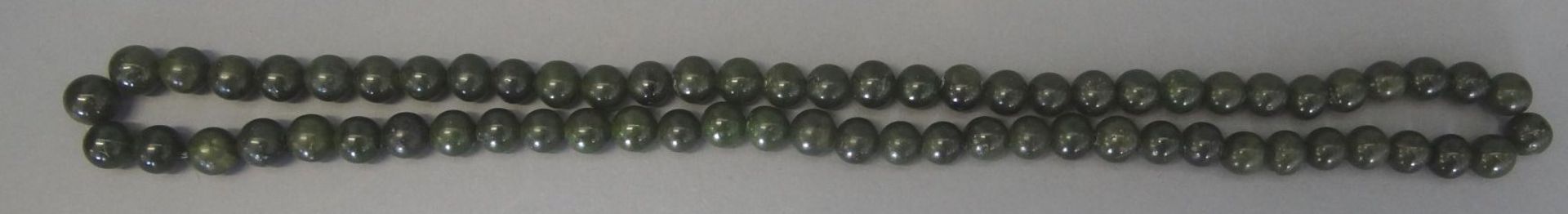grüne Steinkette endlos, L-30 cm (60 cm - Bild 4 aus 4