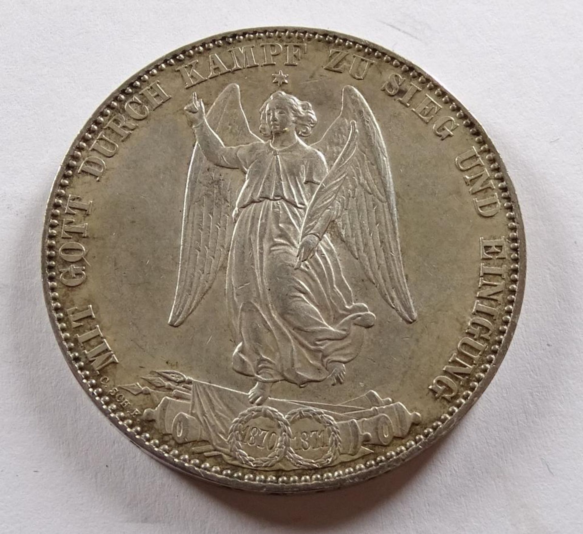 Ein Pfund Karl König von Württemberg 18 - Bild 2 aus 2