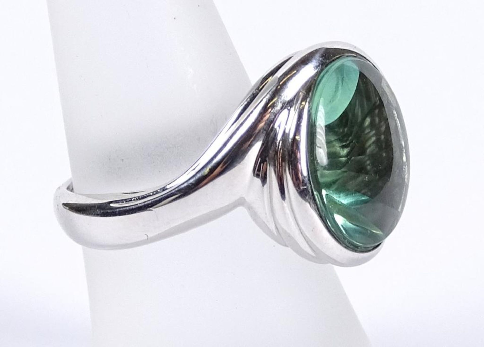 Ring,Silber -925-,Fluorit,7,9gr.,RG 53 - Bild 2 aus 3