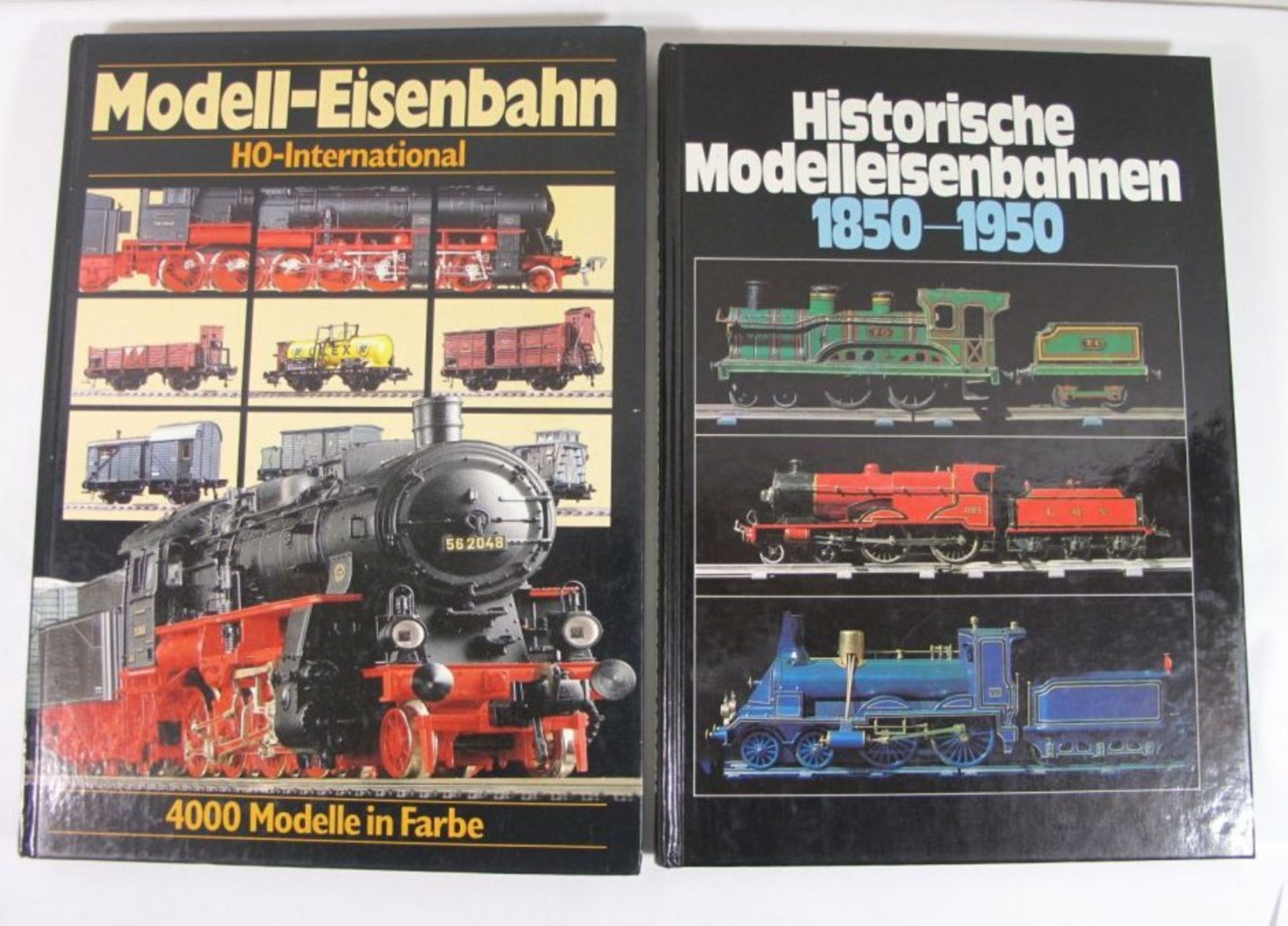 2x Bücher über Modell-Eisenbahnen