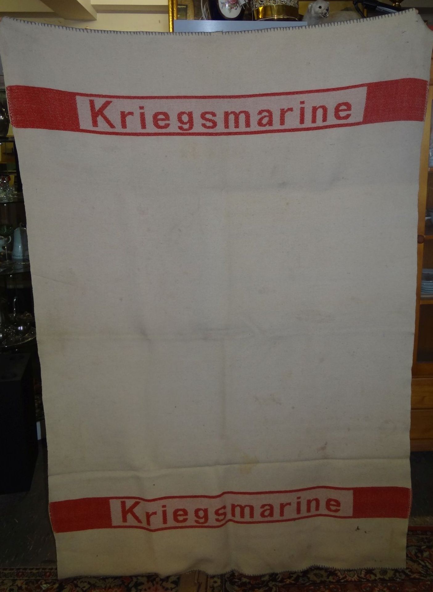 Decke "Kriegsmarine", 120x160 cm - Bild 2 aus 2