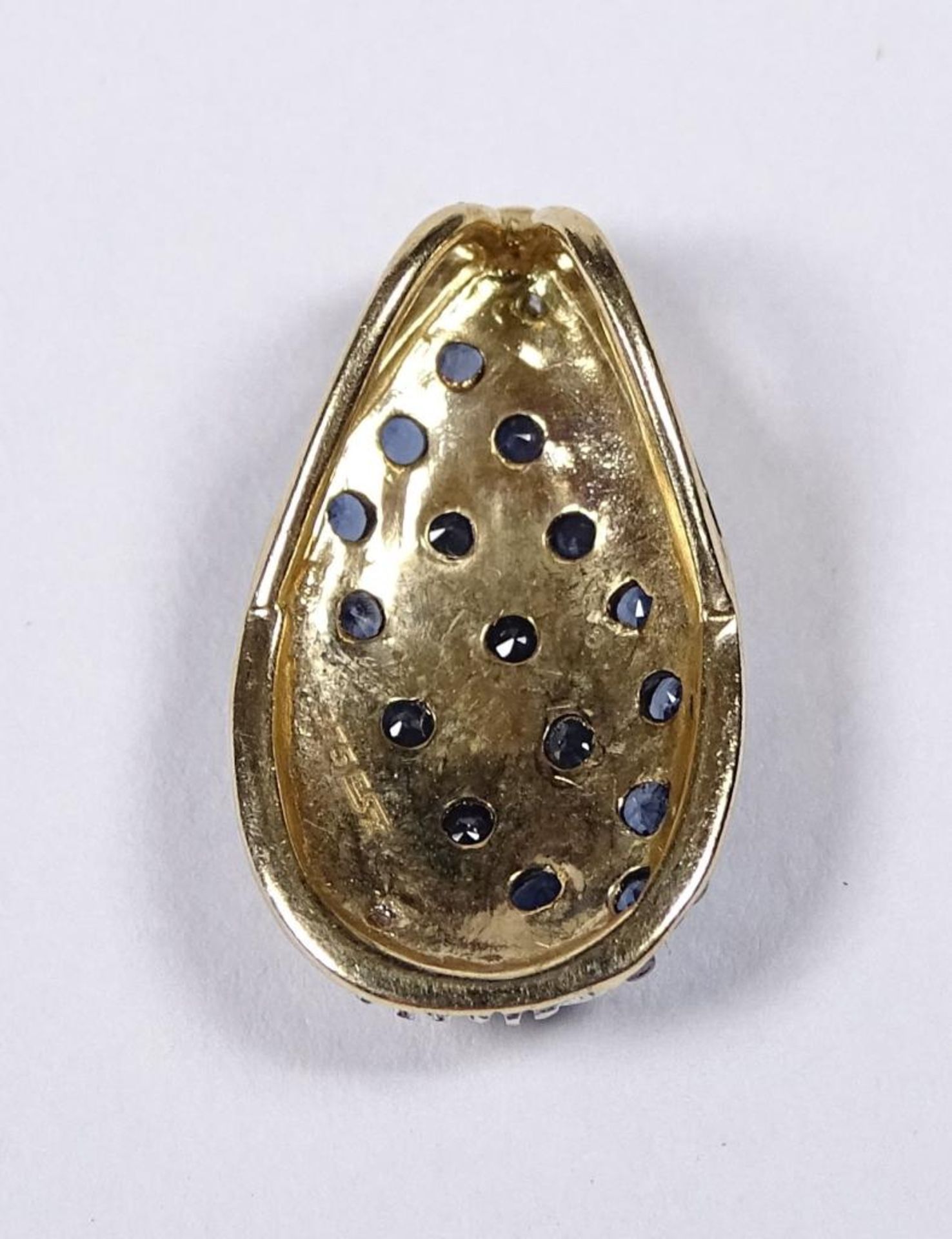 Anhänger, Gold 375er, 17x11mm, 1,54gr - Bild 2 aus 2