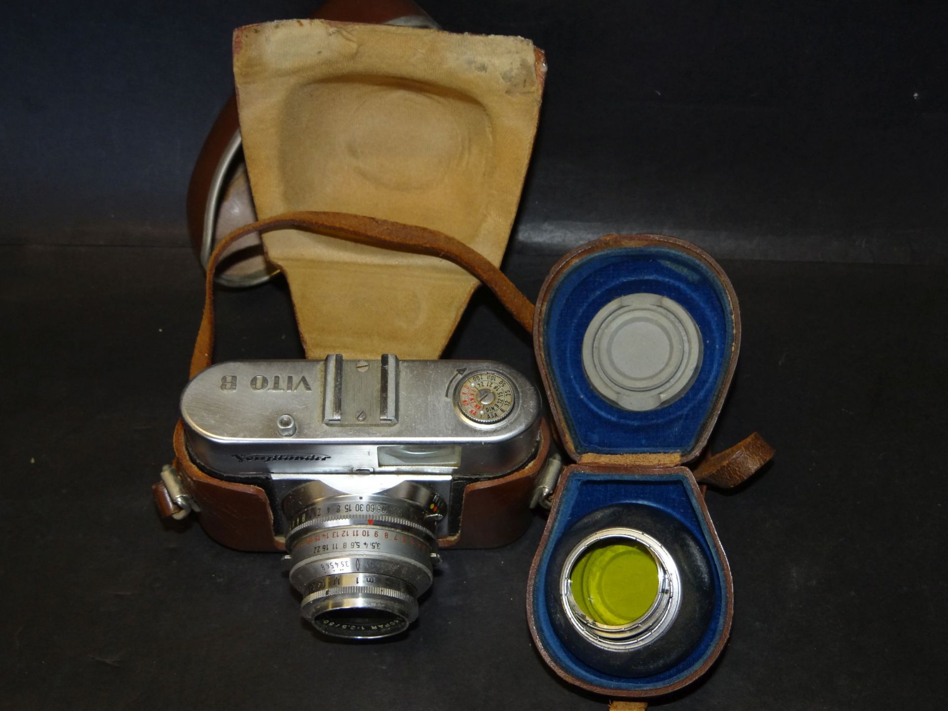 Fotoapparat "Voigtländer" Vito in Tasch - Bild 3 aus 7