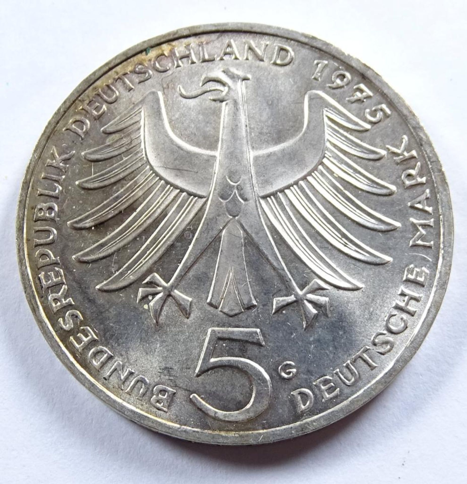 5 DM-Deutsche Mark, 1975 G