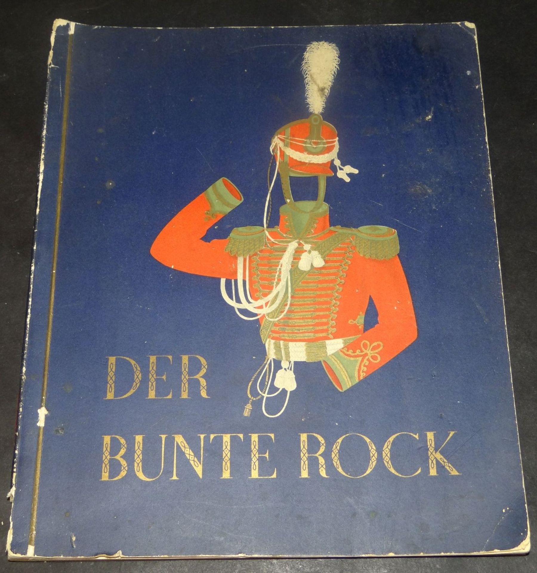 Sammelalbum "Der bunte Rock", nur ca. ersten drei teilweise Seiten gefüll