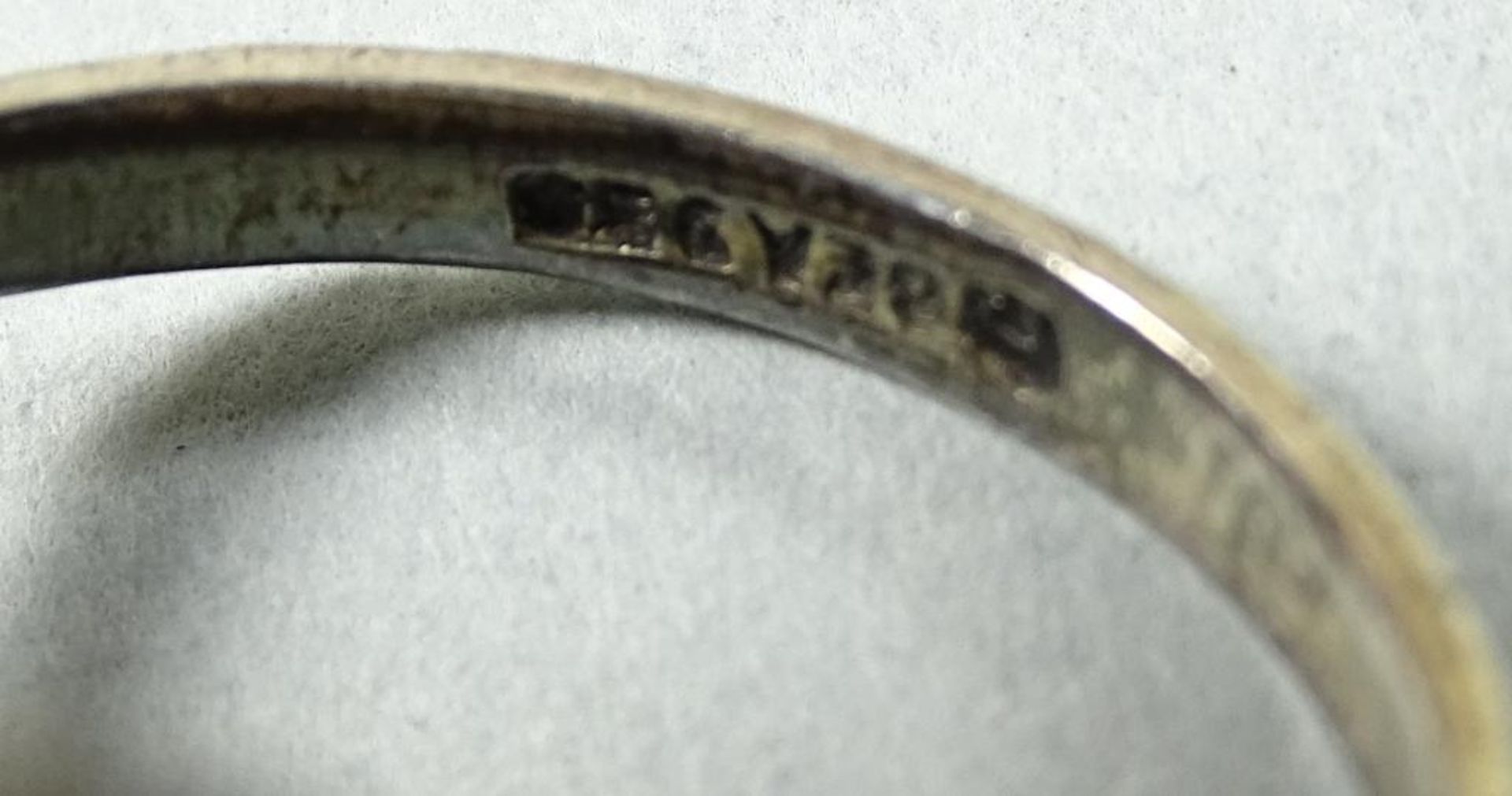 "Theodor Fahrner" Ring, Silber z.t.Emailliert,sign. TF Dea, RG 57, gew.4,6gr. - Bild 5 aus 5