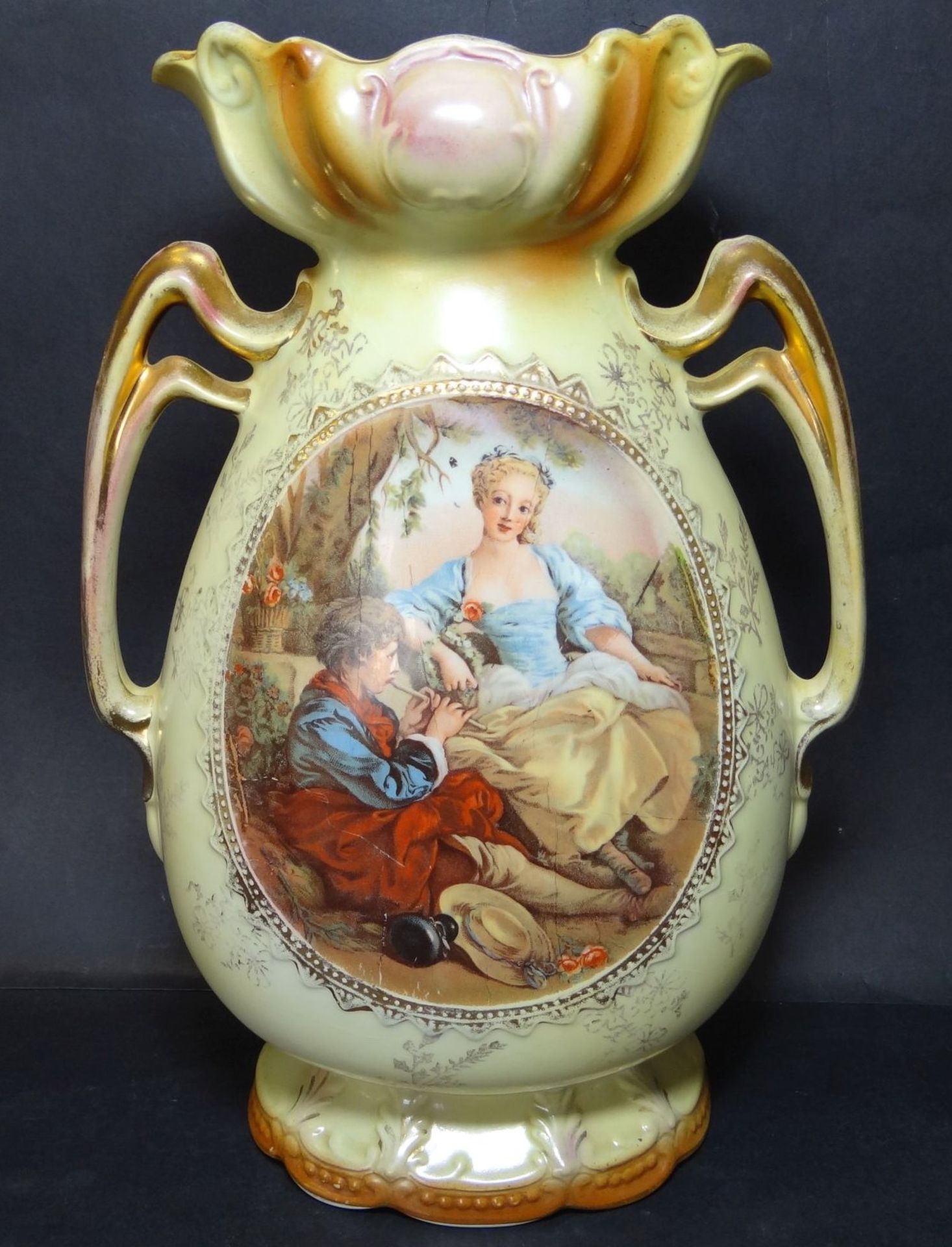 Jugendstil-Vase, England, H-35 cm